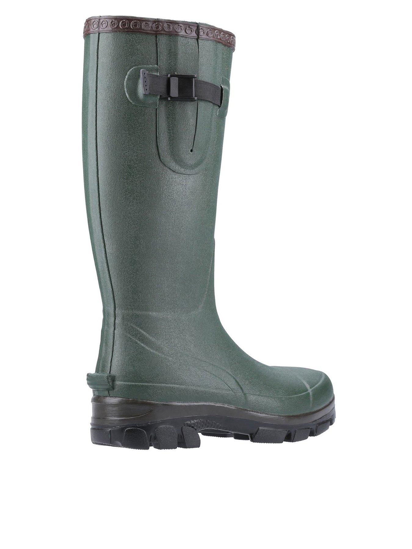  image of cotswold-grange-premium-wellingtons-green