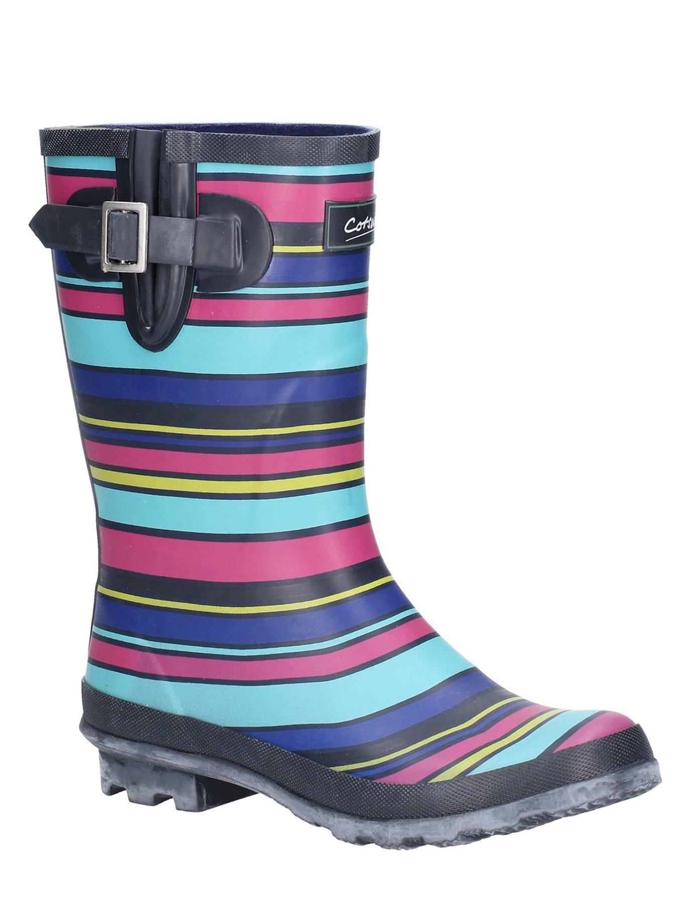  image of cotswold-paxford-everyday-wellingtons-multi-print