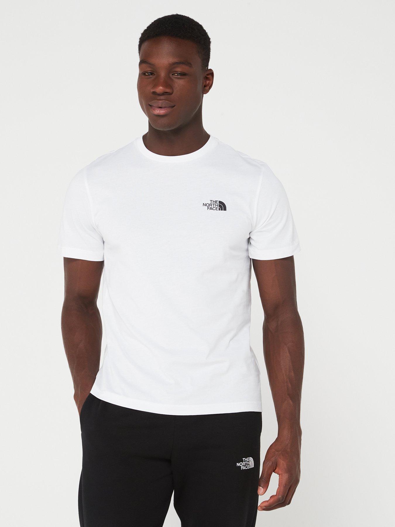 THE NORTH FACE Men's Short Sleeve Simple Dome Tee White