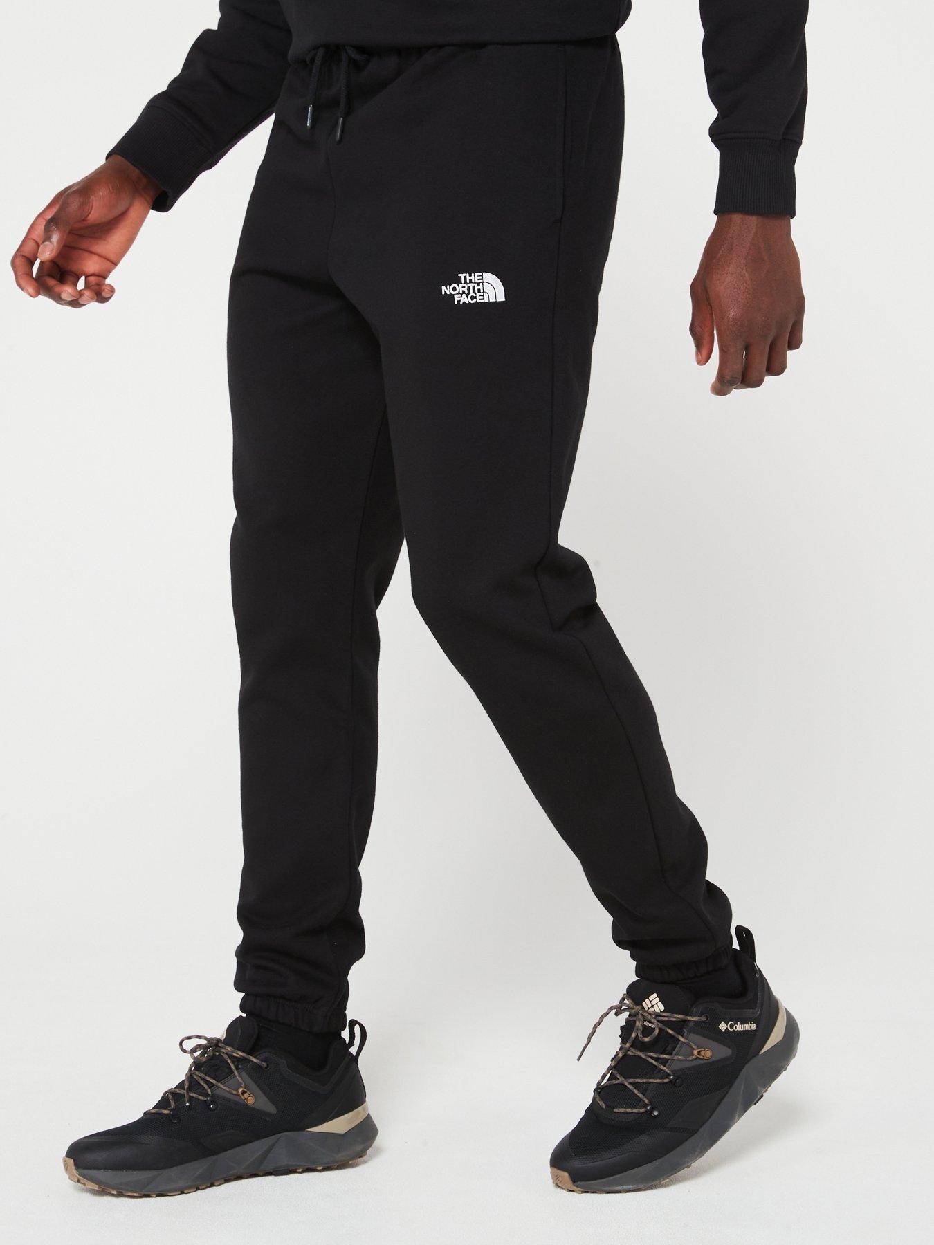 The north store face black joggers