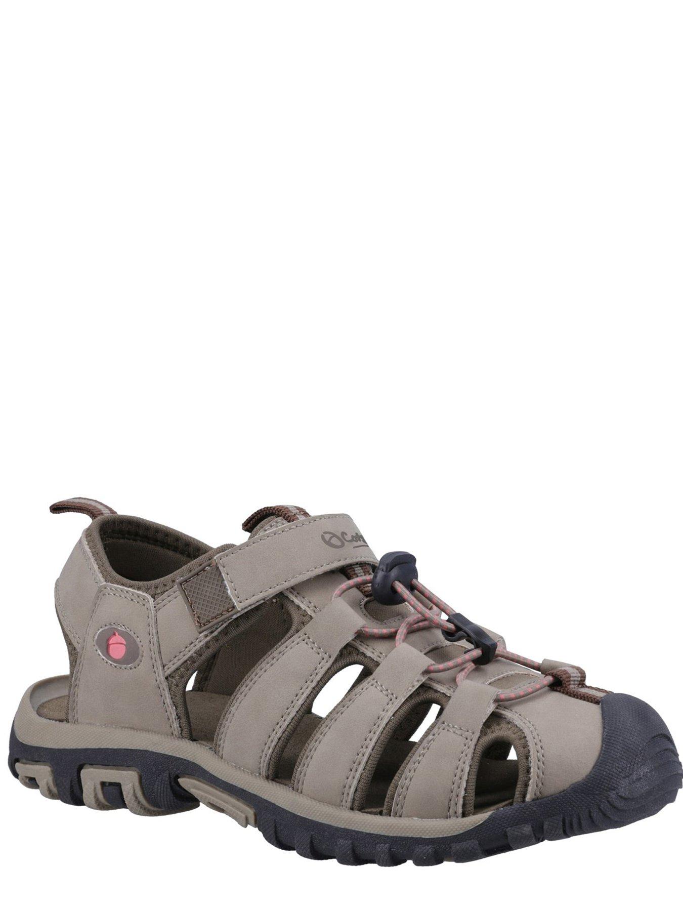 Image 2 of 4 of Cotswold Brimpsfield Ladies&nbsp;Pu Sandal - Taupe