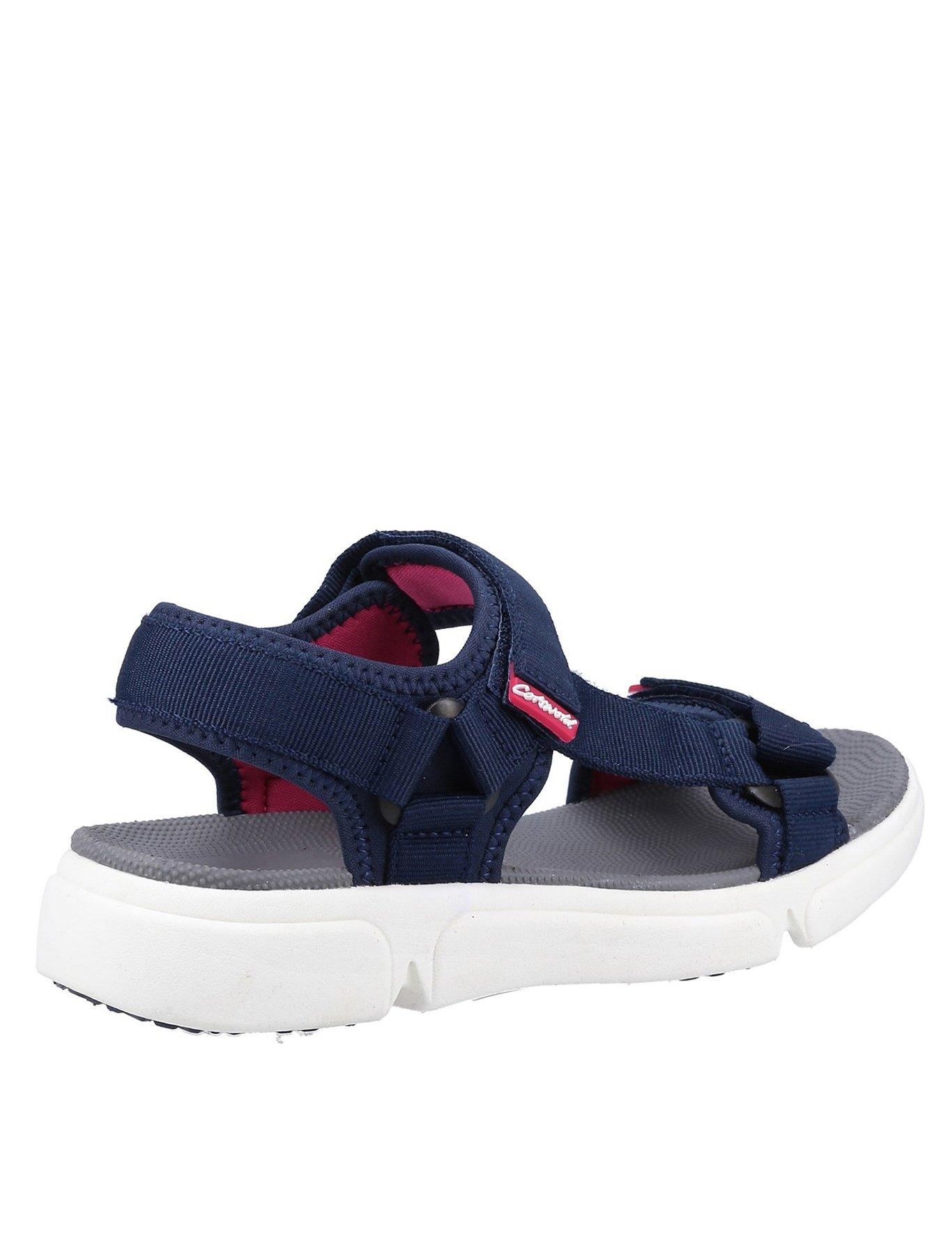 Image 3 of 4 of Cotswold Alderton Ladies Ladies Pu Sandal - Navy