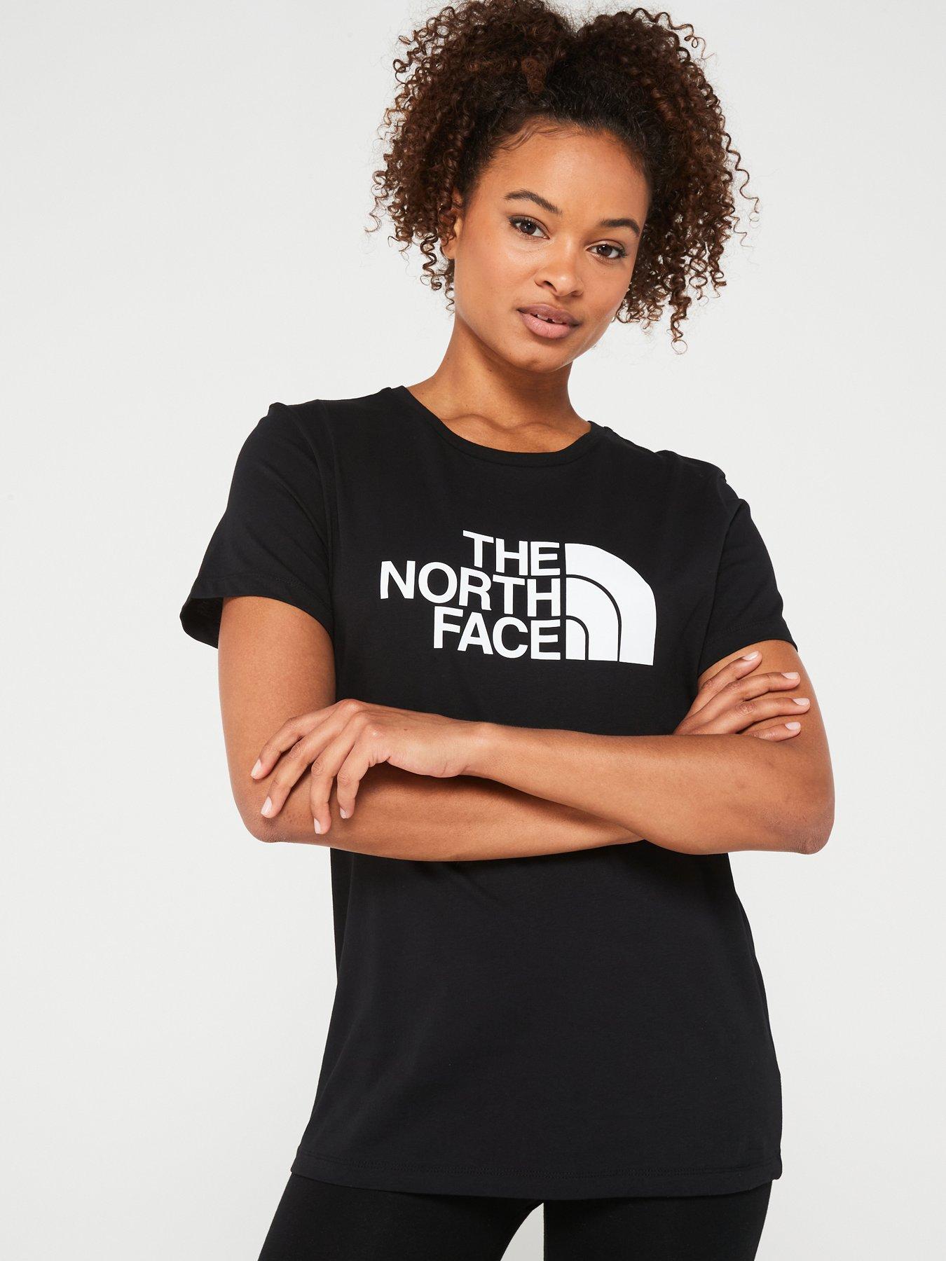 Image 1 of 6 of THE NORTH FACE Womens Short Sleeve Relaxed Easy Tee - Black