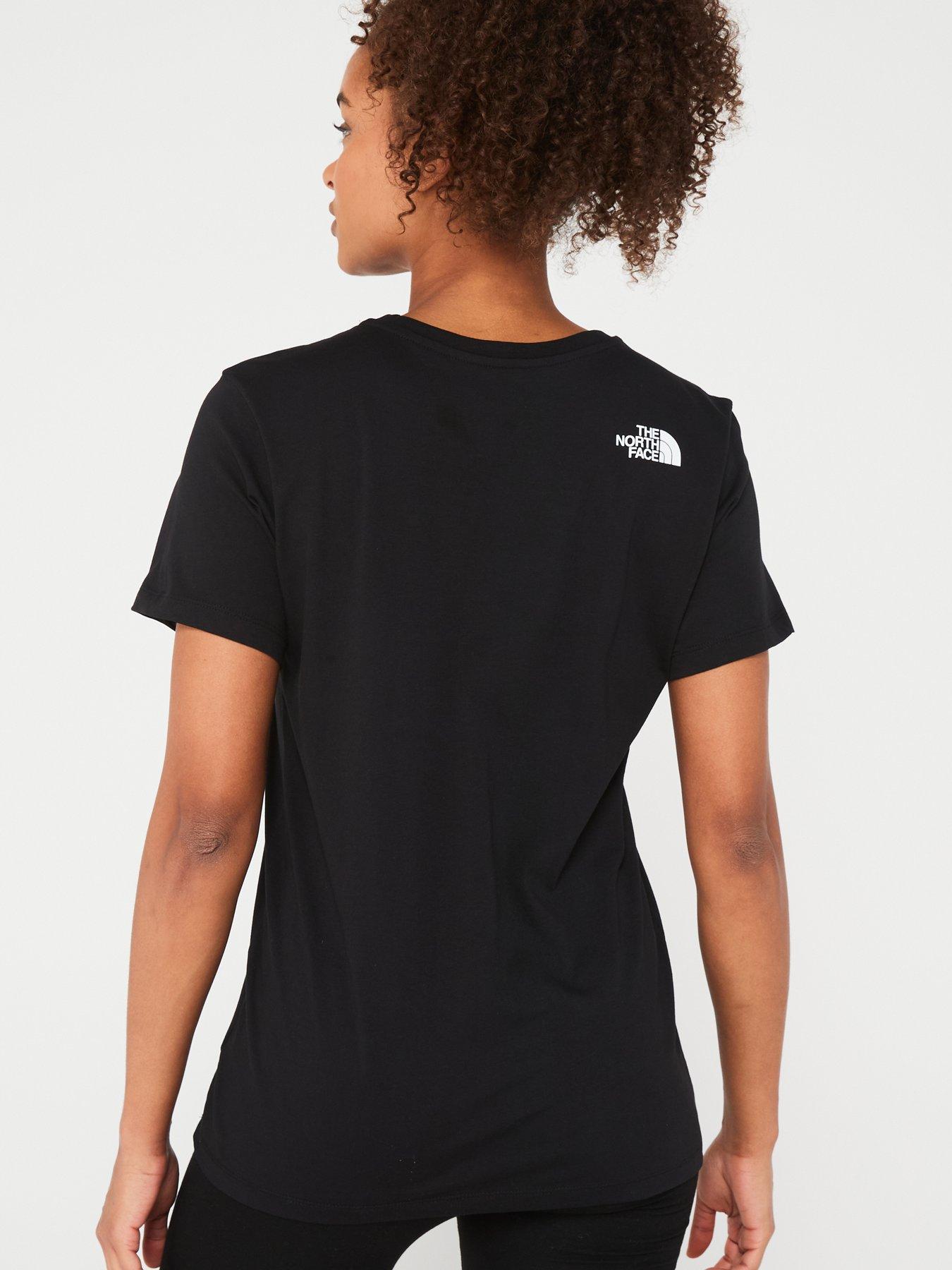 Image 2 of 6 of THE NORTH FACE Womens Short Sleeve Relaxed Easy Tee - Black