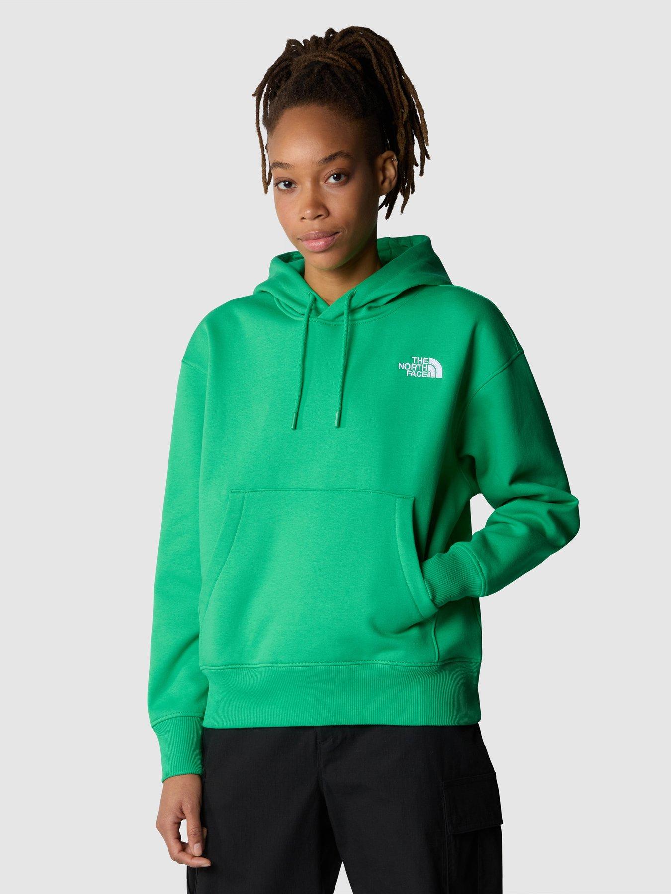 Womens Essential Hoodie Green