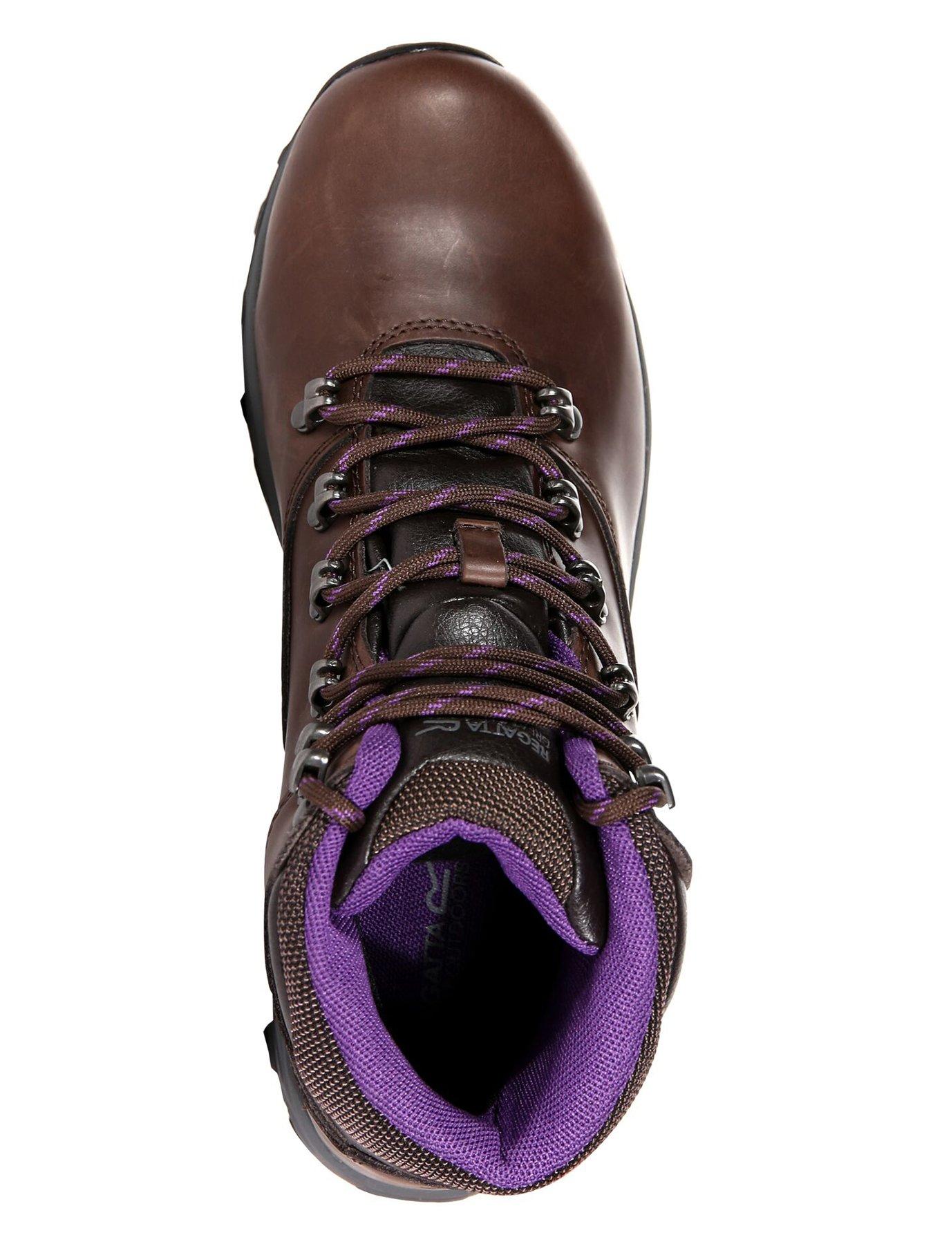 Image 5 of 5 of Regatta Womens Lady Bainsford Waterproof Leather Walking Boot -brown