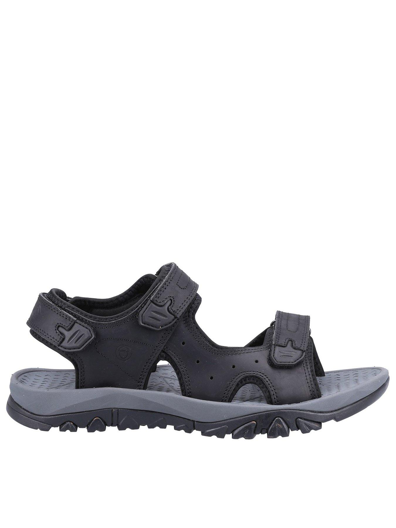 undefined Landsdown Mens Mens Leather Sandal - Black