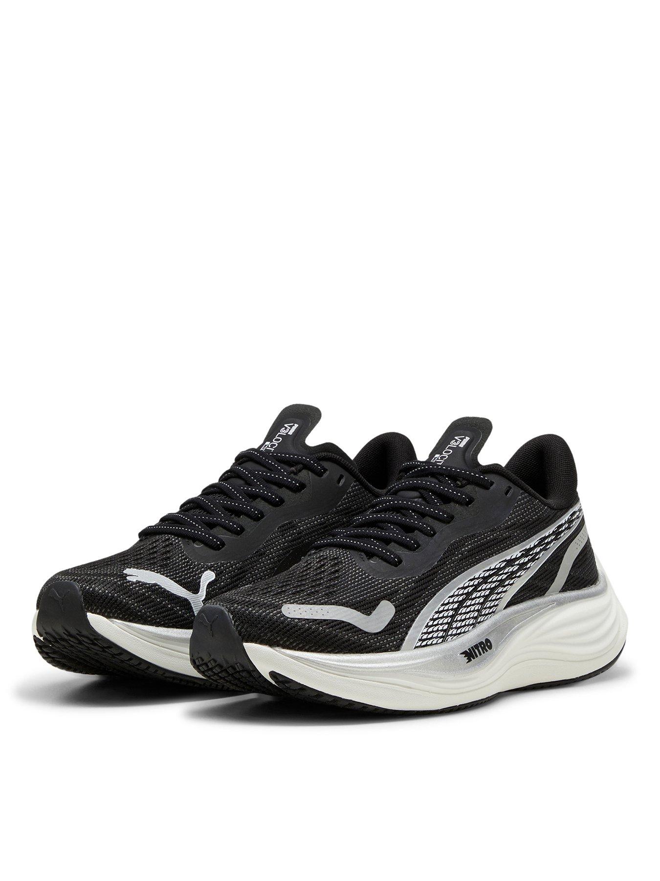  image of puma-womens-running-velocity-nitro-3-trainers-blackwhite