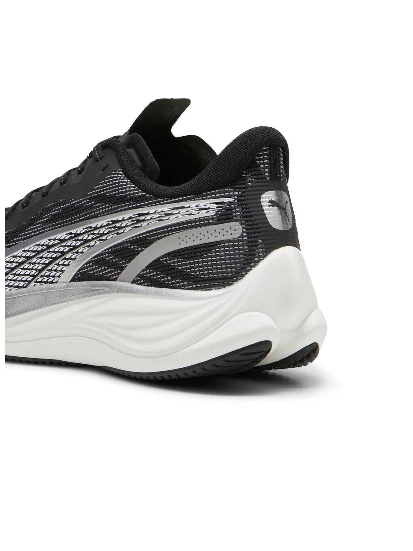  image of puma-mens-running-velocity-nitro-3-trainersnbsp--blackwhite