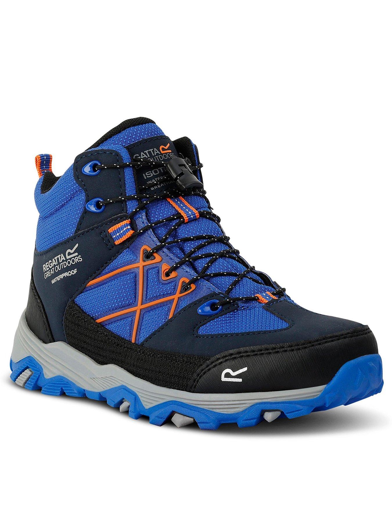  image of regatta-samaris-iii-junior-hiking-boots-blueorange