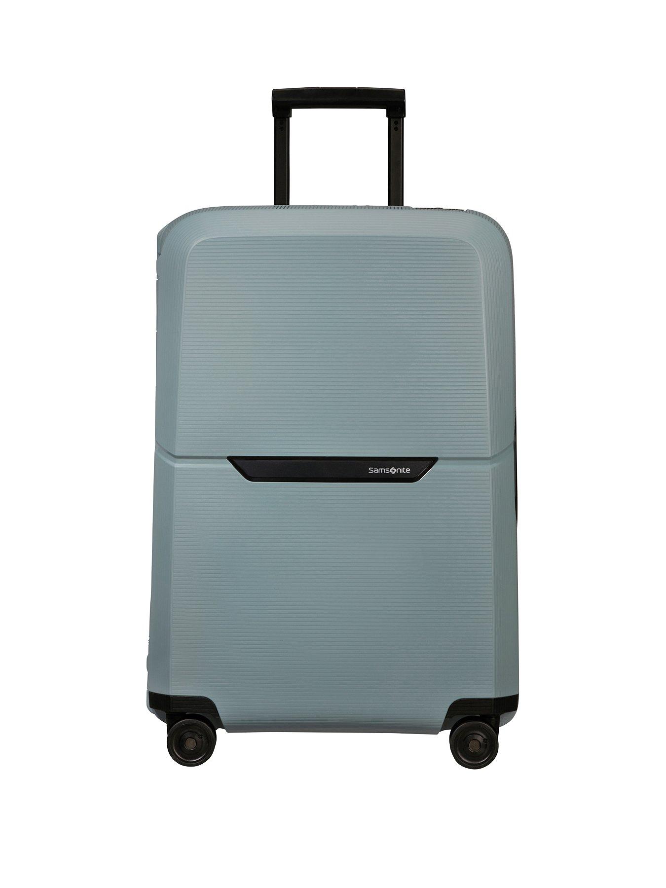 undefined Magnum Eco Spinner 69cm Medium Hardshell Suitcase - Light Blue