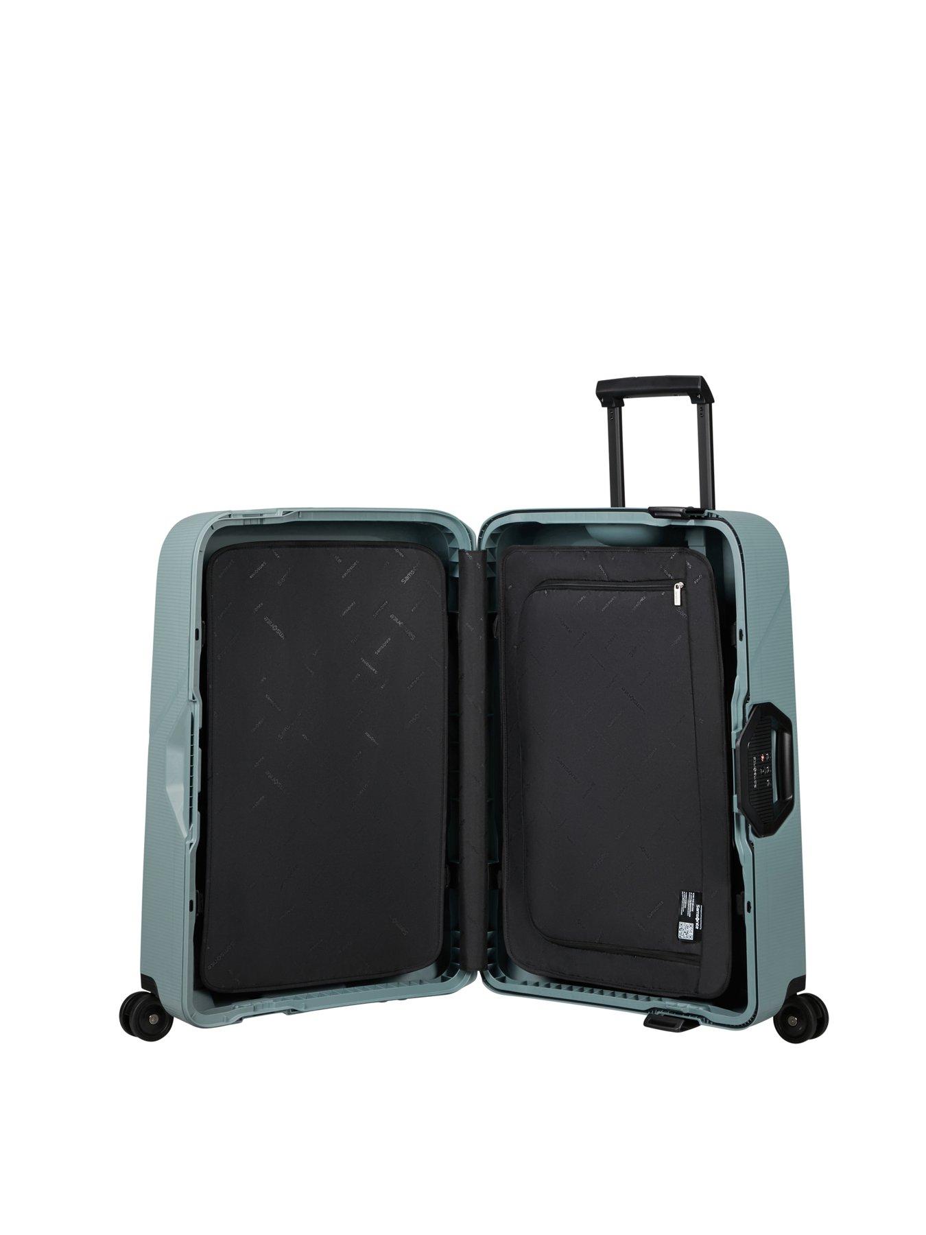 Samsonite Magnum Eco Spinner 75cm Large Hardshell Suitcase Light Blue littlewoods