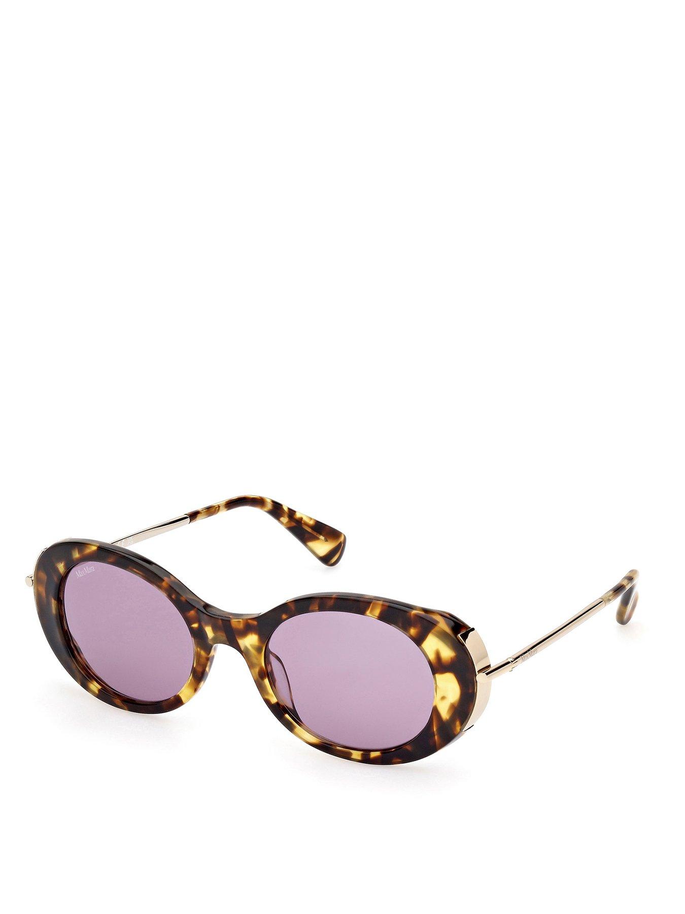 max-mara-blonde-havana-round-sunglasses