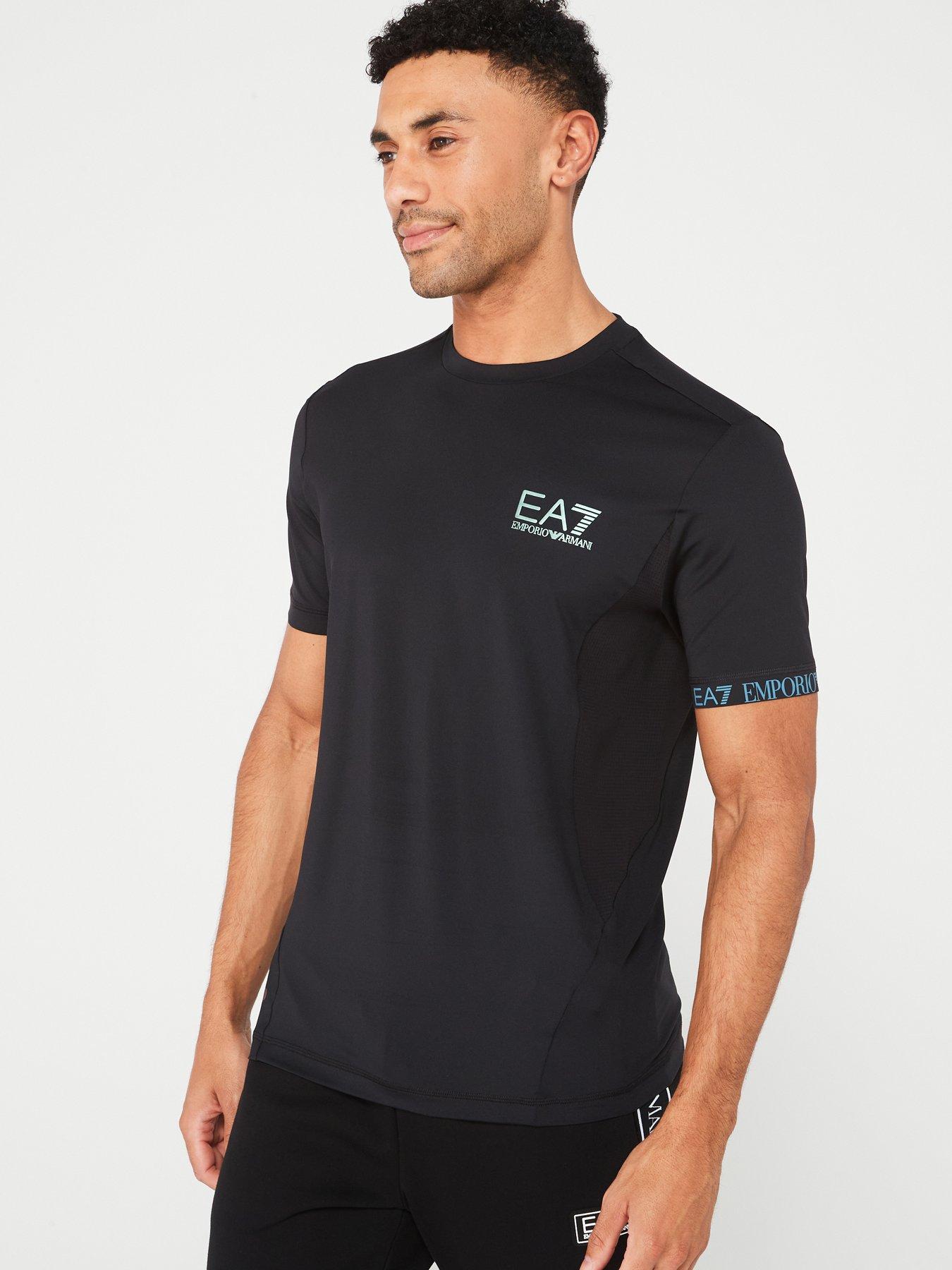 Black | L | T-Shirts | Ea7 emporio armani | T-shirts & polos | Men ...