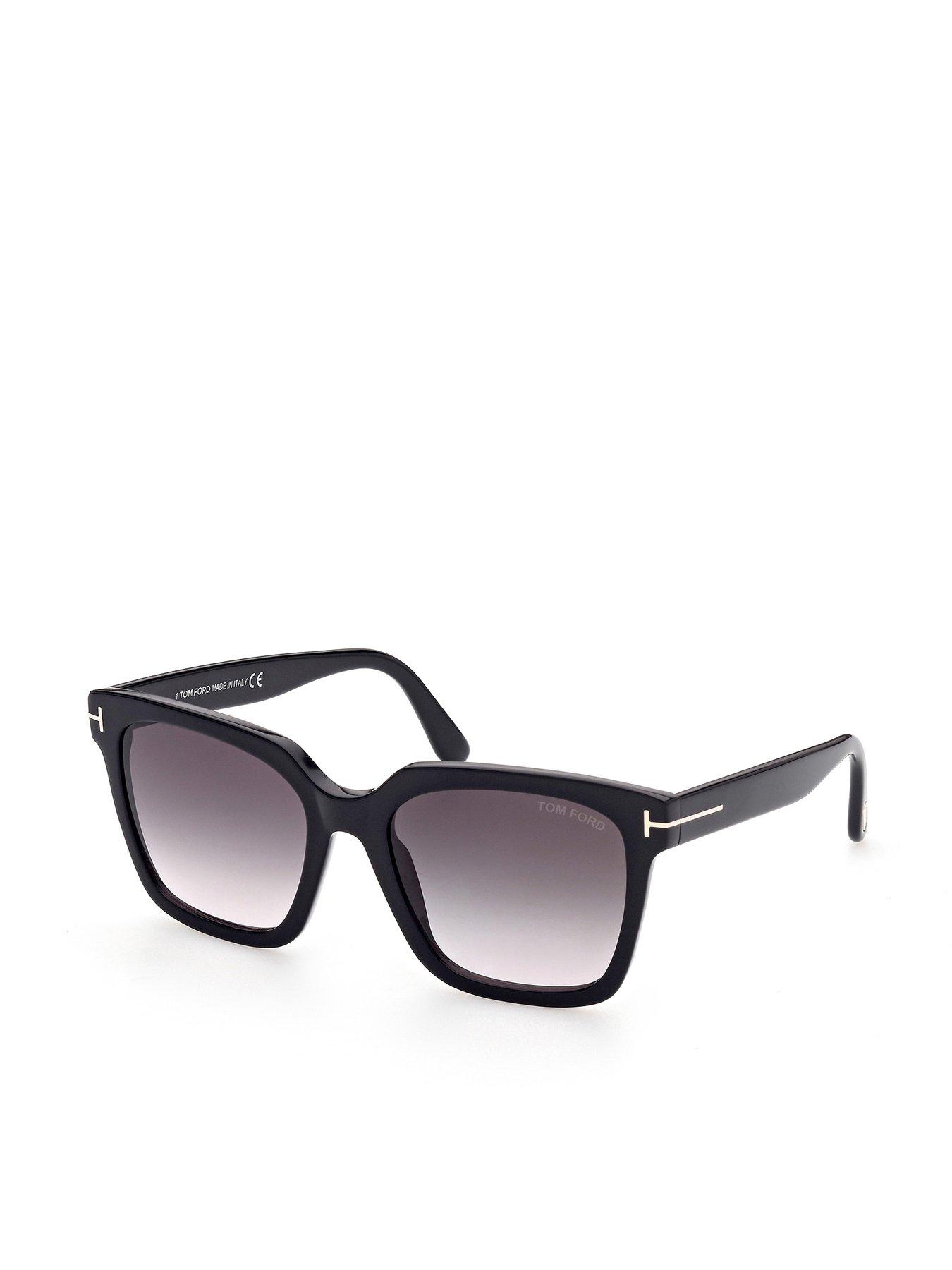  image of tom-ford-selby-sunglasses-black