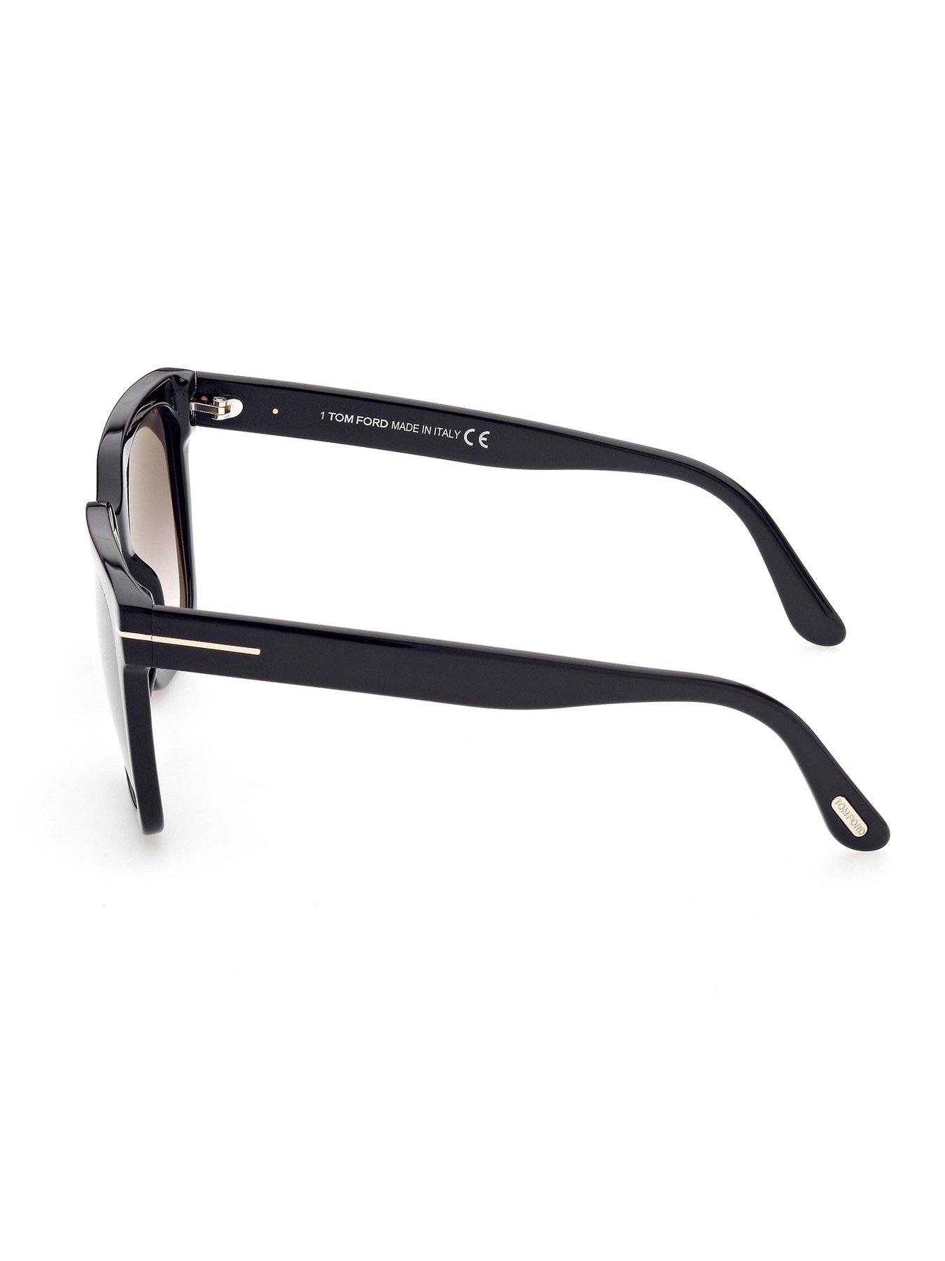  image of tom-ford-selby-sunglasses-black