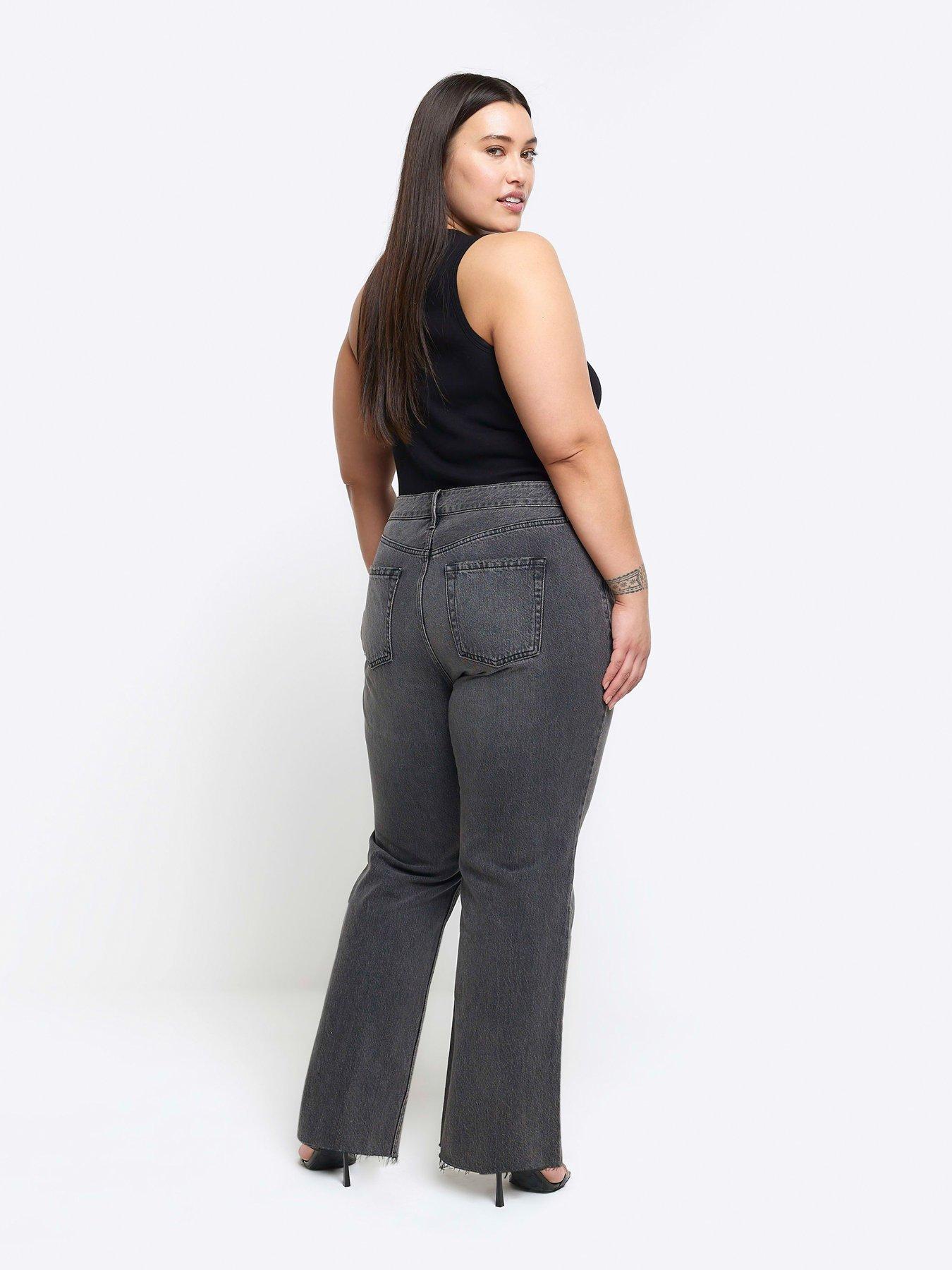  image of ri-plus-plus-high-rise-straight-jean-black