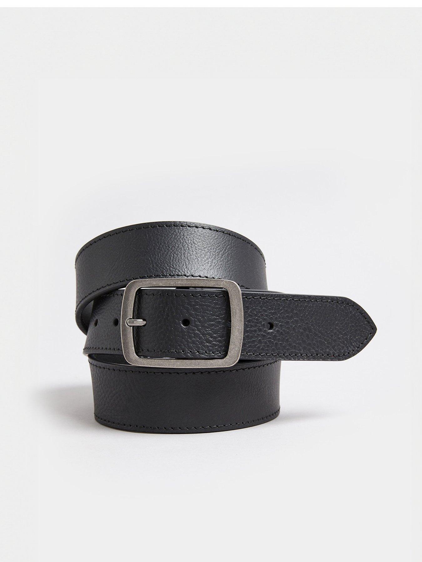 undefined Leather Belt - Black