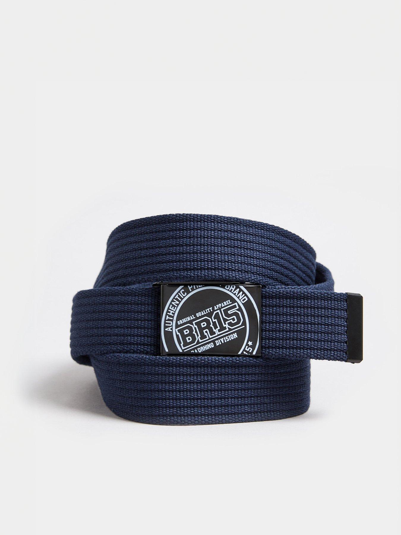 badrhino-ribbed-webbing-belt-navy