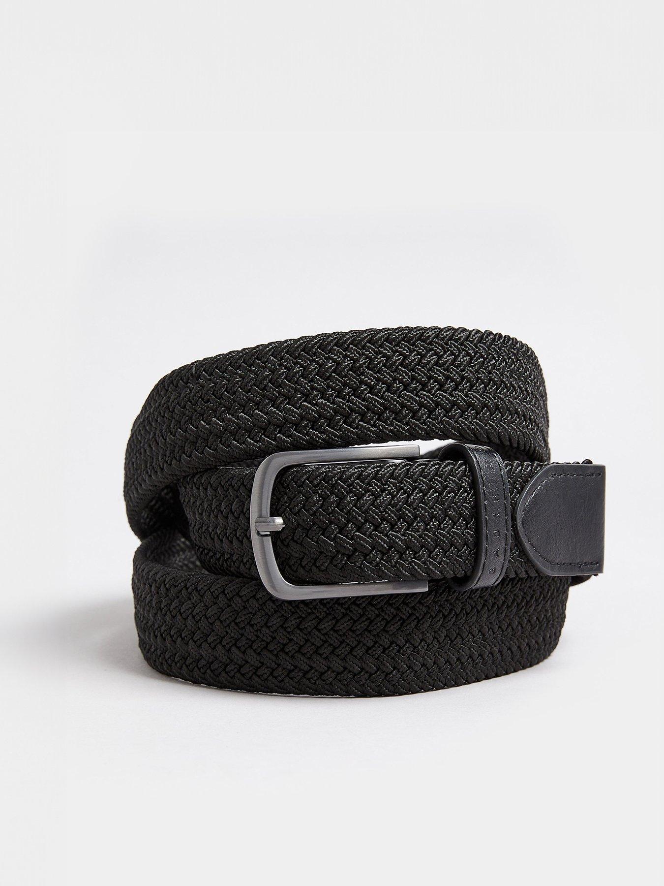 undefined Rhino Flex Elastic Woven Belt Black