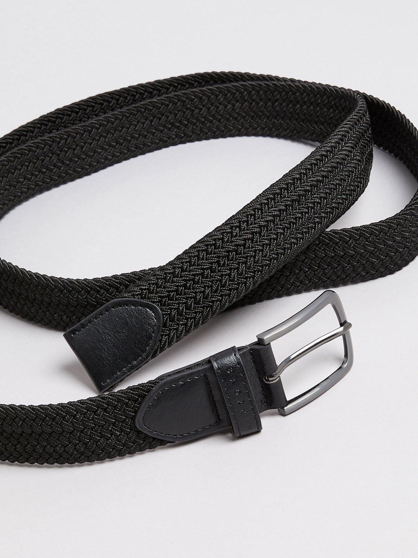  image of badrhino-rhino-flex-elastic-woven-belt-black