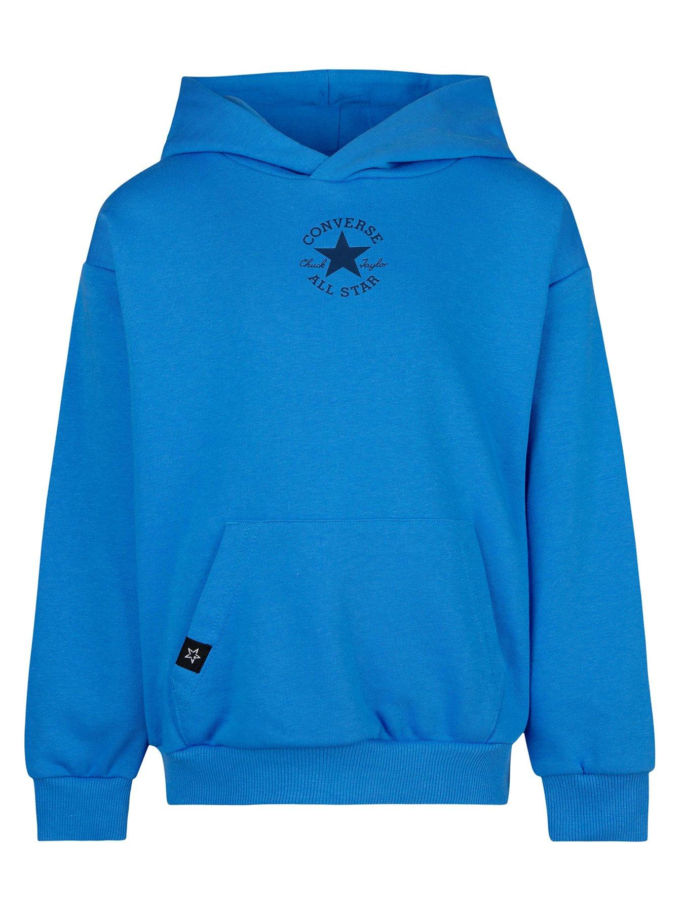 Hoodie converse blue online