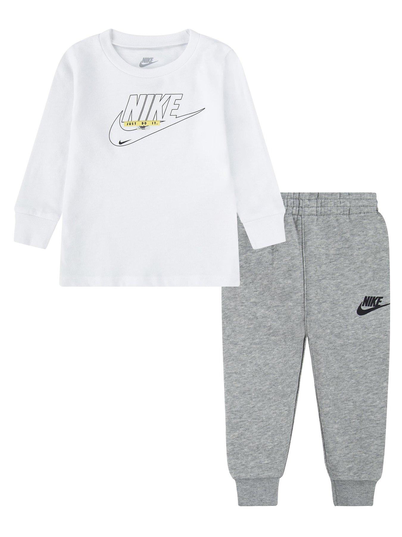 Nike Infant Boys Club Hoody And Jogger Set Blue littlewoods