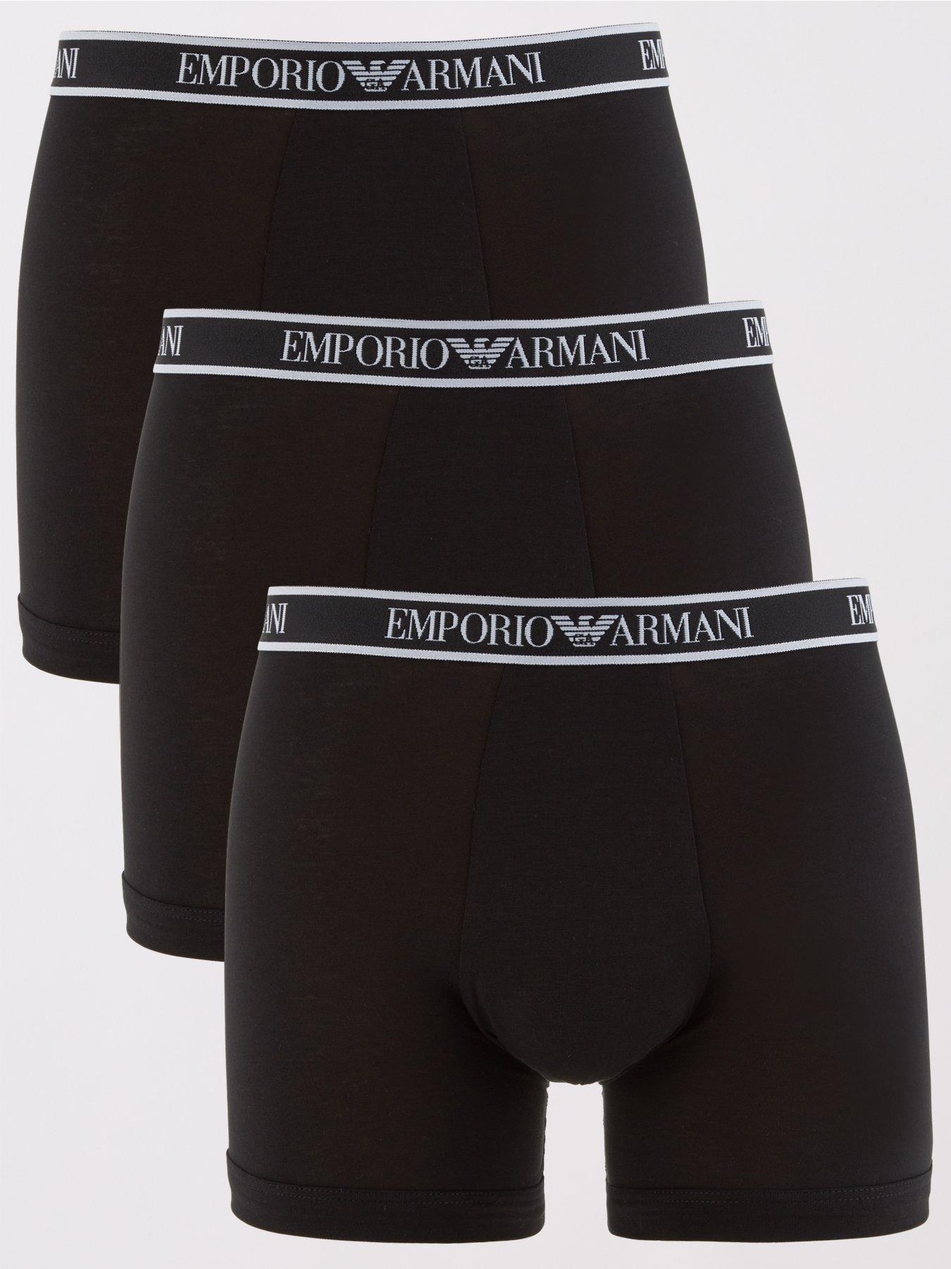Emporio Armani Bodywear Core Logoband 3 Pack Boxer Shorts