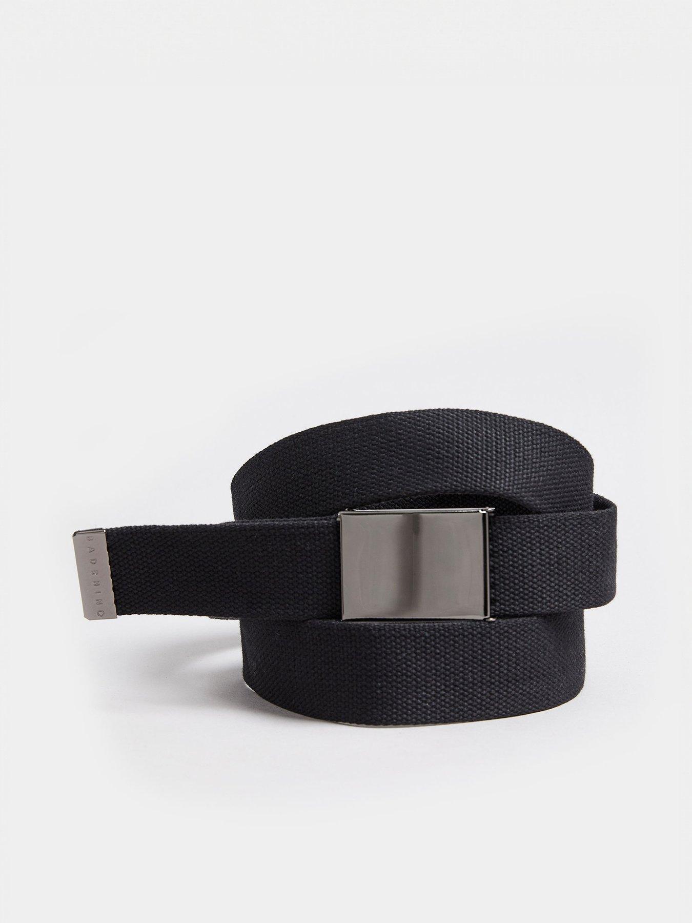 Image 1 of 3 of BadRhino Canvas Webbing Belt -&nbsp;Black