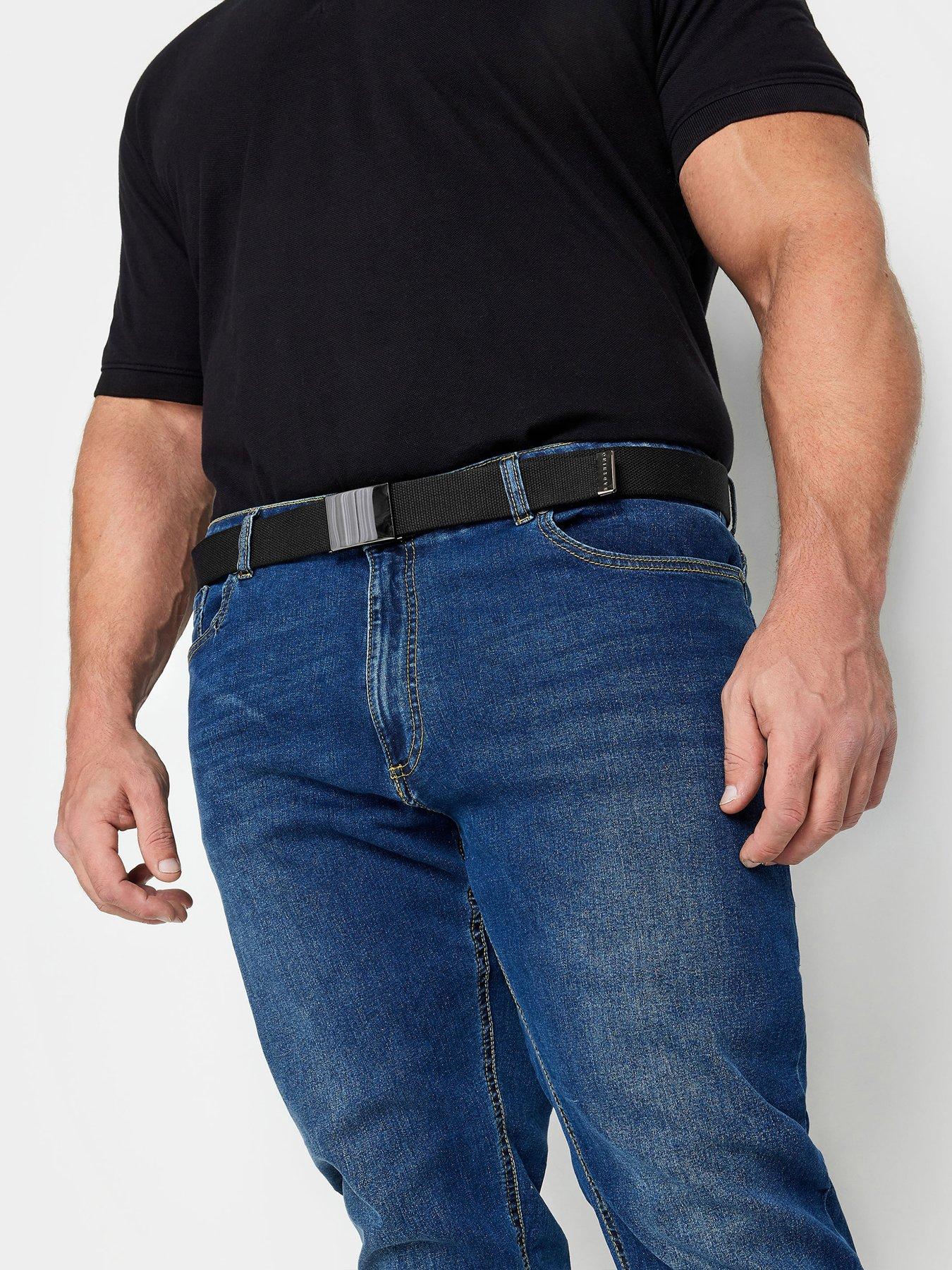 Image 2 of 3 of BadRhino Canvas Webbing Belt -&nbsp;Black