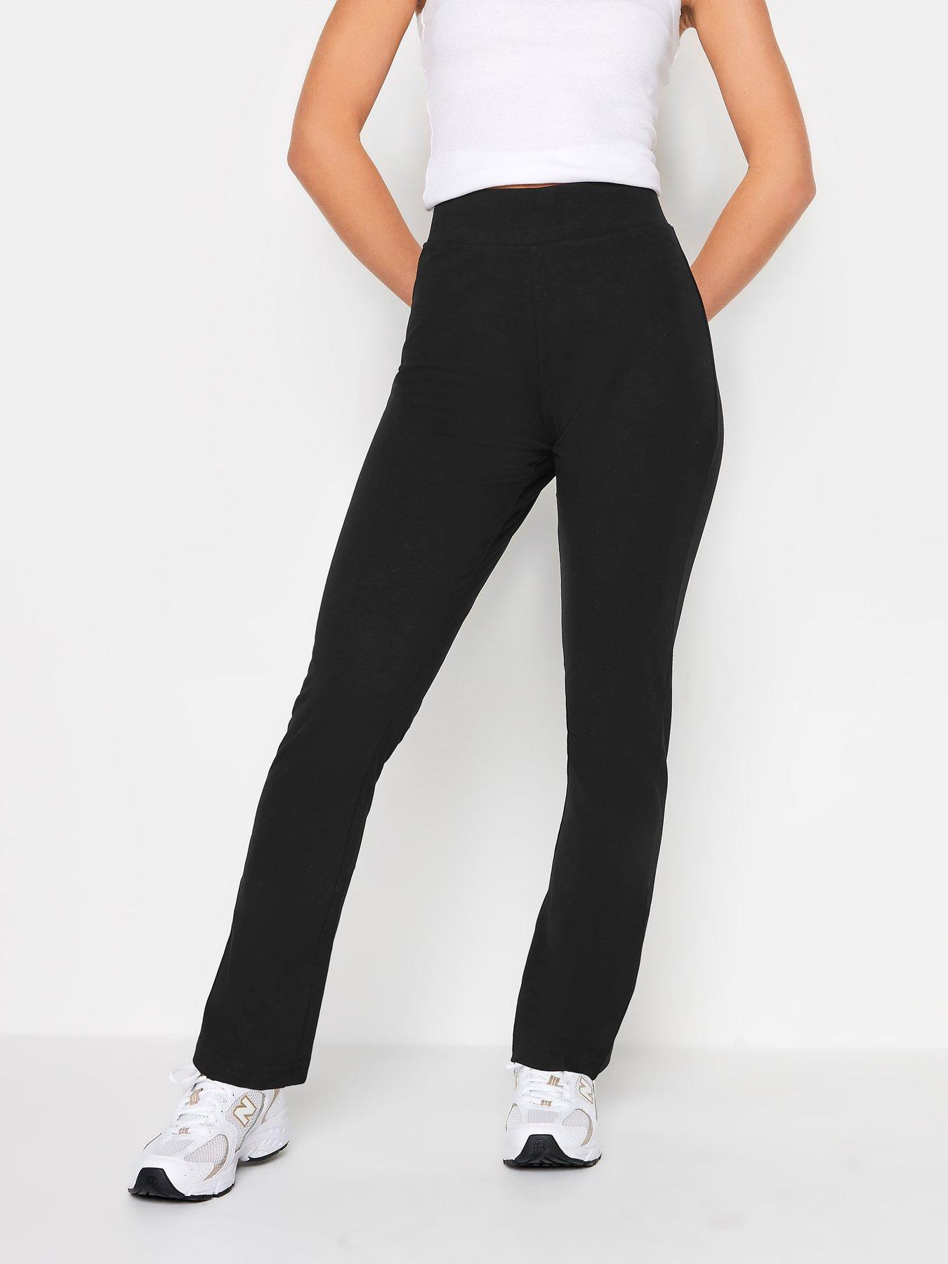 PixieGirl Black Wide Leg Yoga Pants