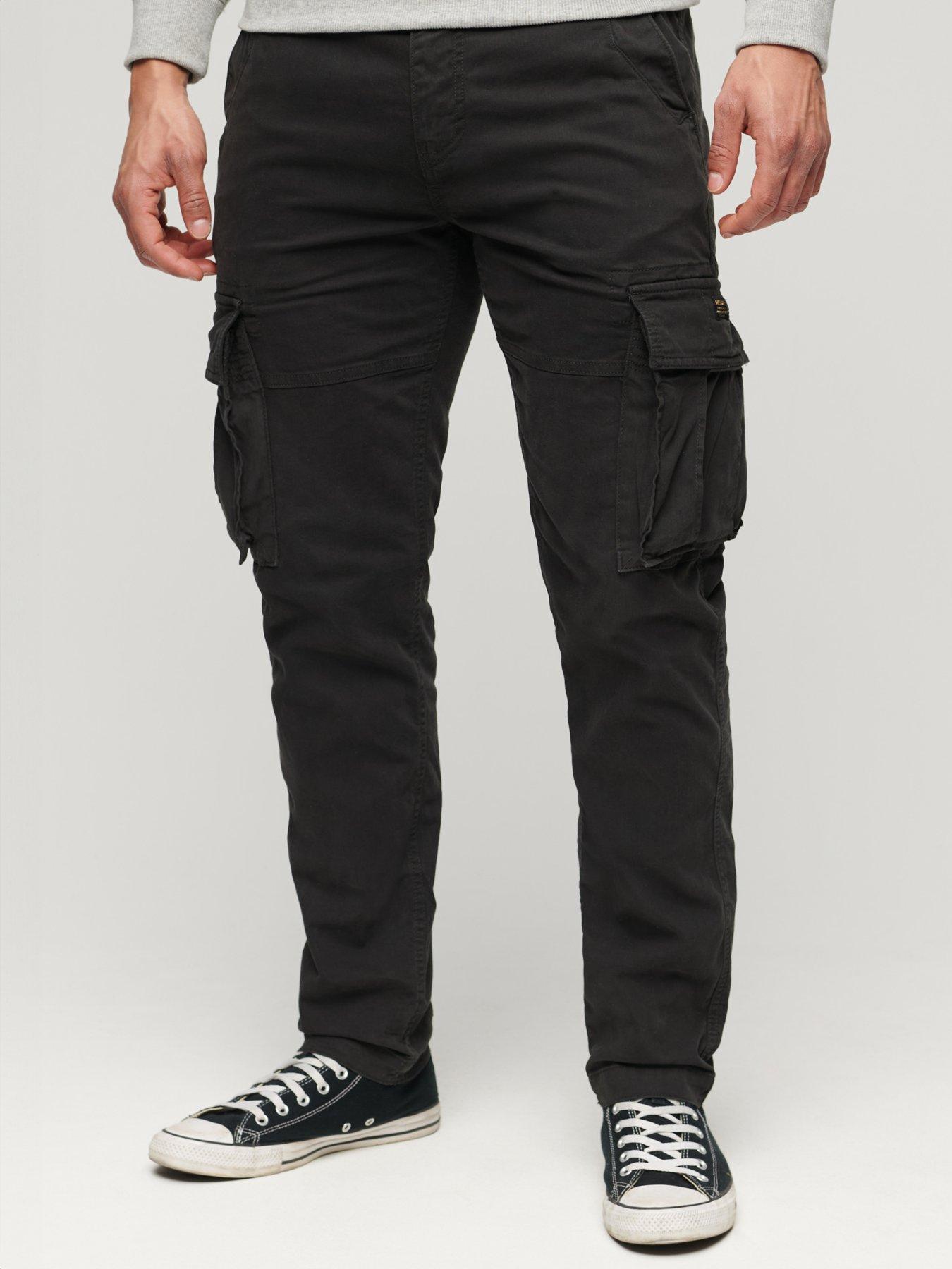 undefined Core Cargo Trousers - Black