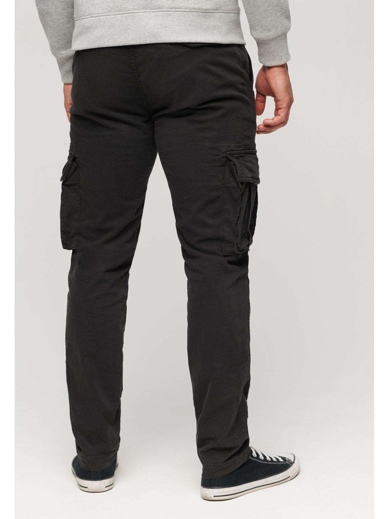 Image 3 of 6 of Superdry Core Cargo Trousers - Black