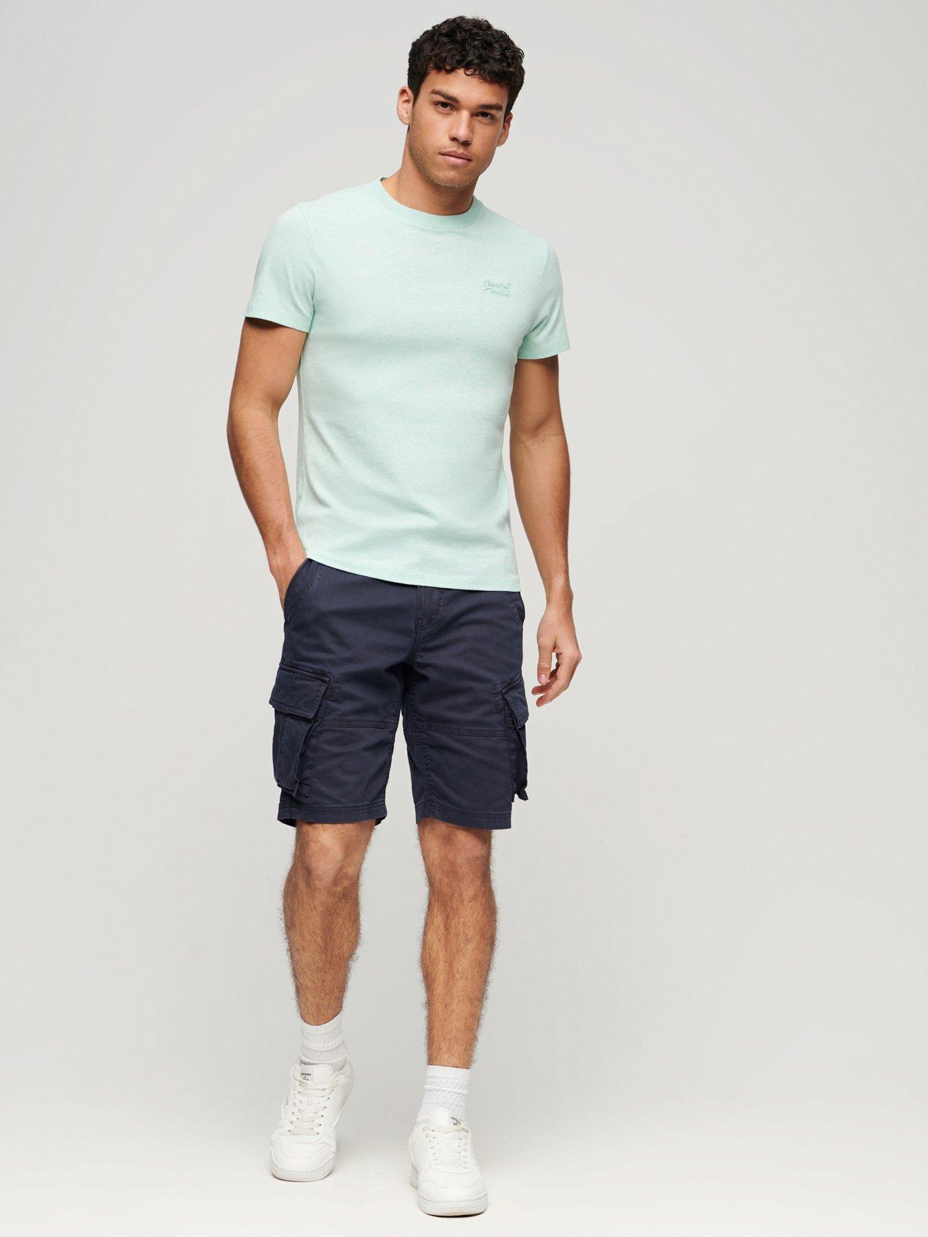 Superdry Essential Logo Embroidered T-Shirt - Light Green