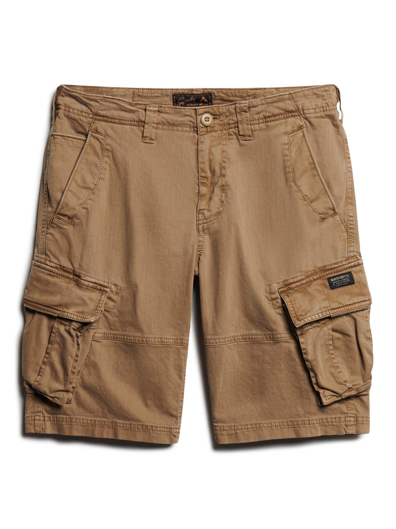superdry-core-cargo-shorts-brown