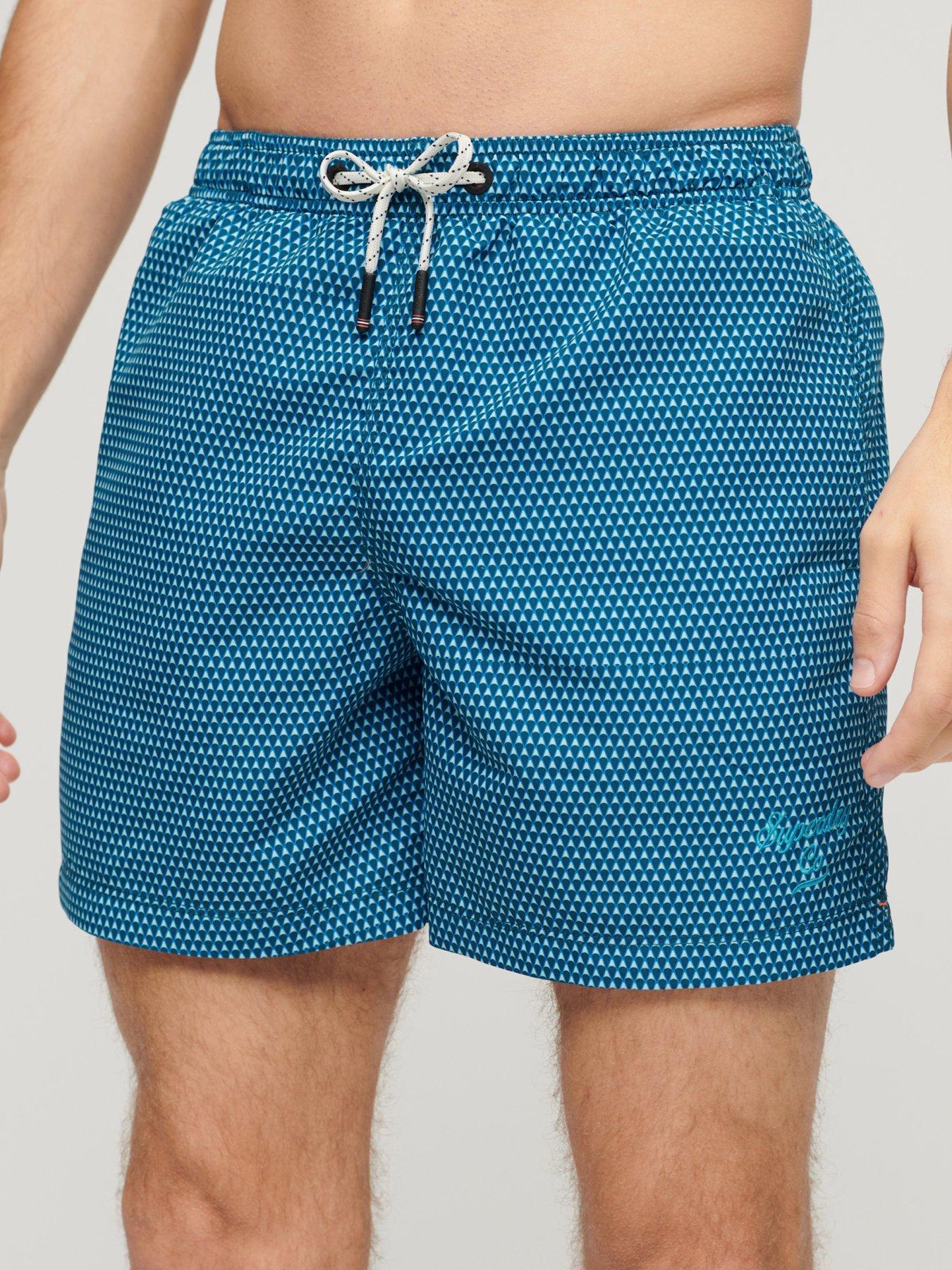 BadRhino Fish Swim Shorts - Navy - Size 4XL - Men