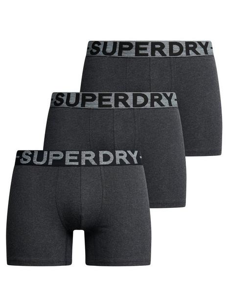 superdry-3-pack-logo-waistband-boxers-black
