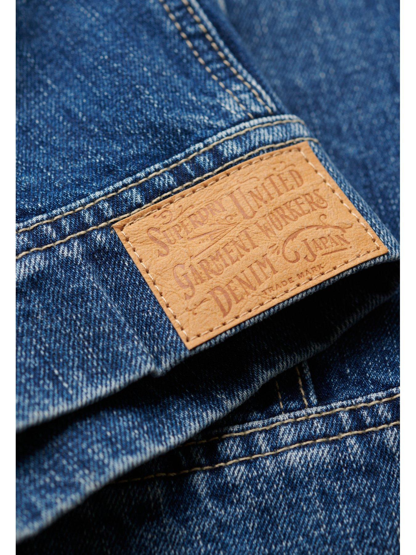 Image 5 of 6 of Superdry Slim Denim Trucker Jacket - Blue