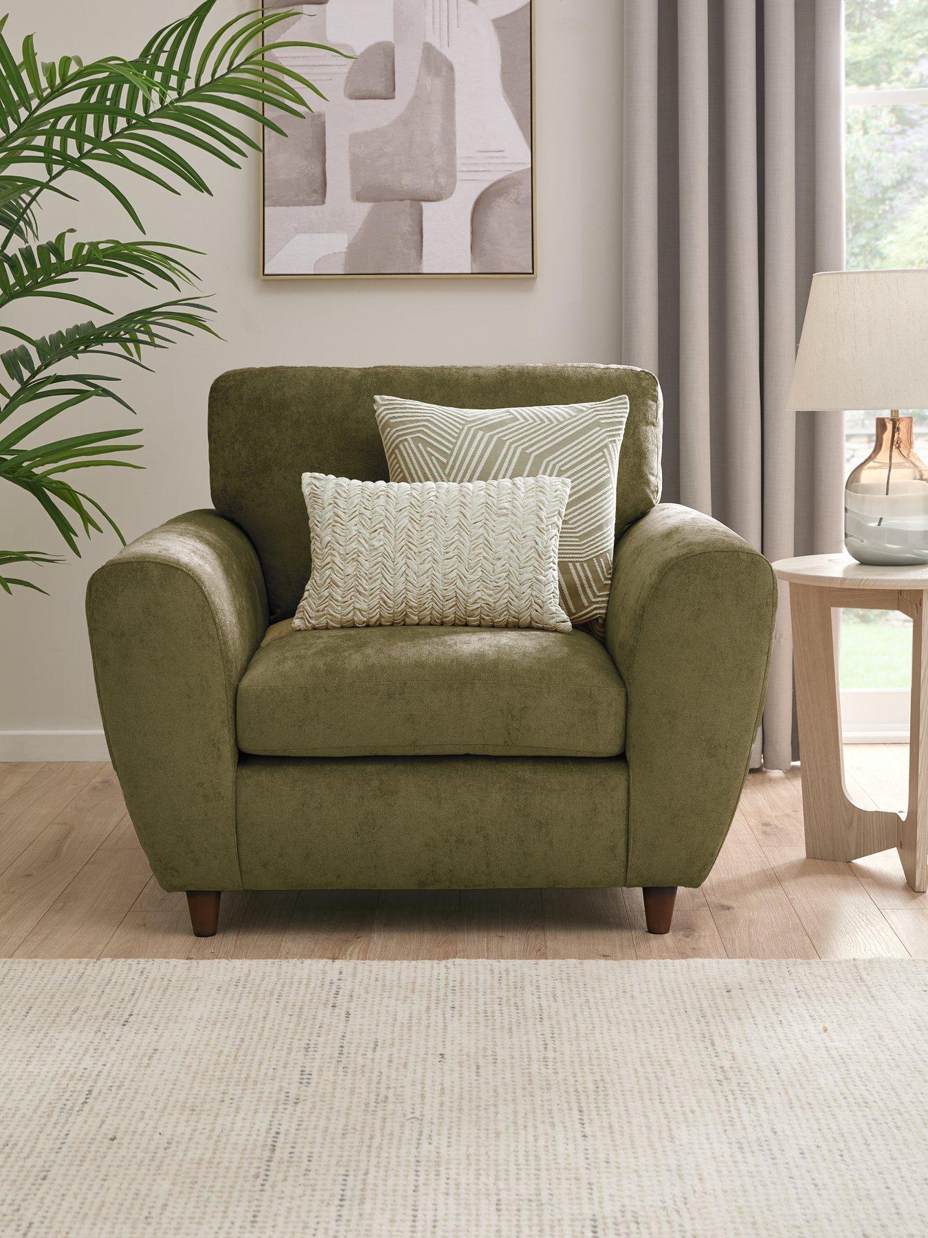 The Very Collection Shay Fabric Armchair - FSC Certified