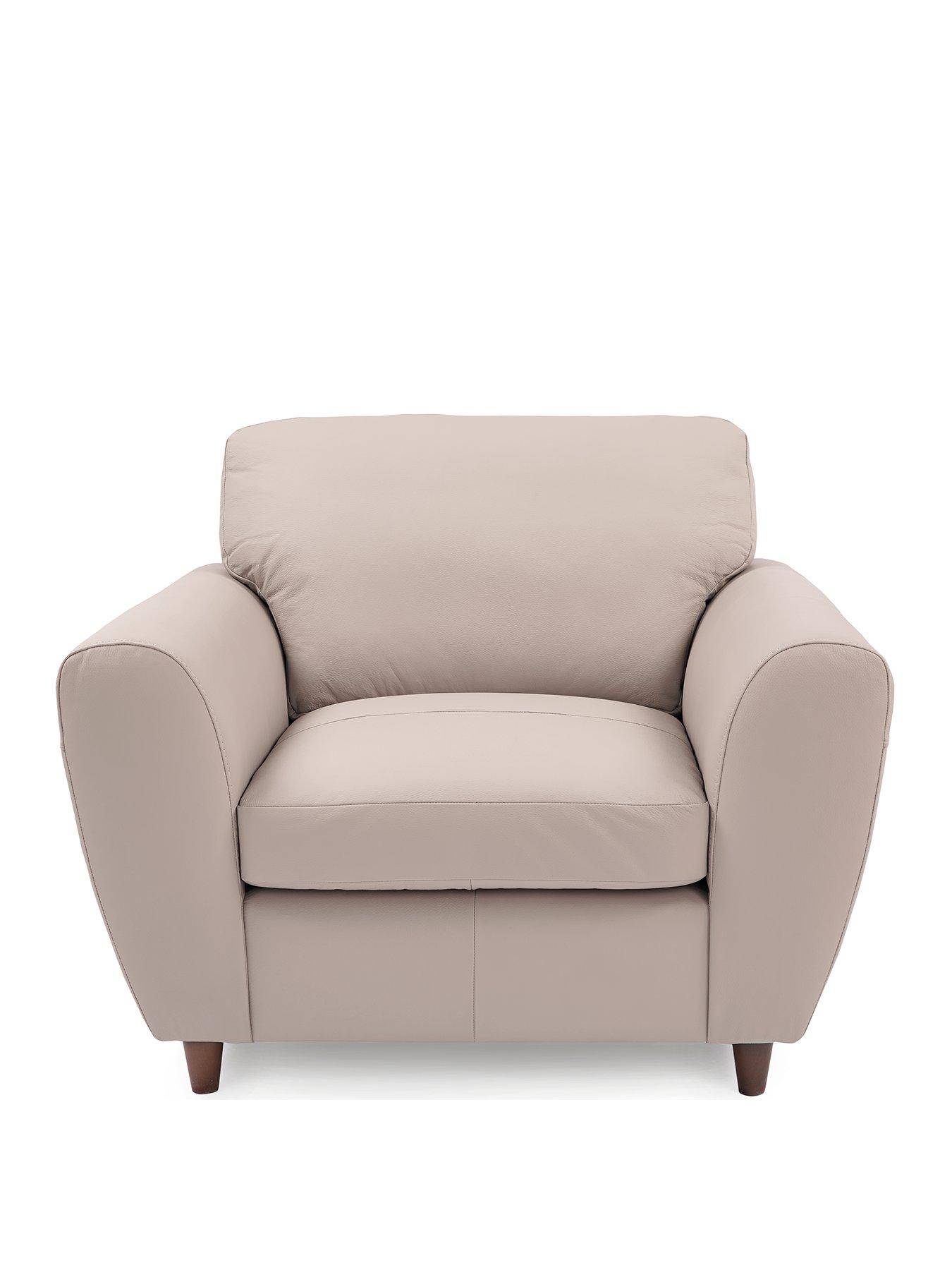  image of very-home-shay-100nbspleather-armchair