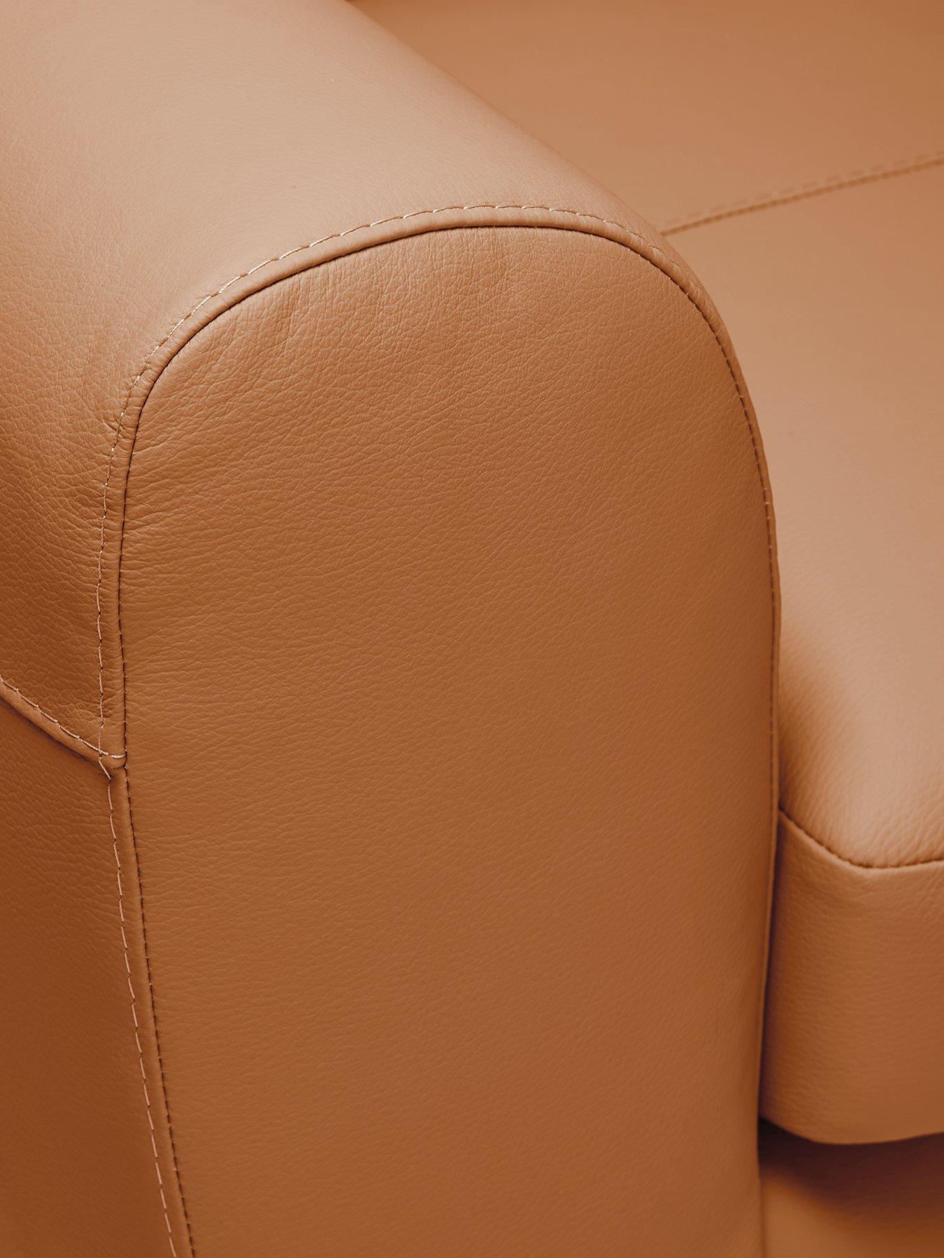 Image 5 of 7 of The Very Collection Shay Italian Leather Armchair