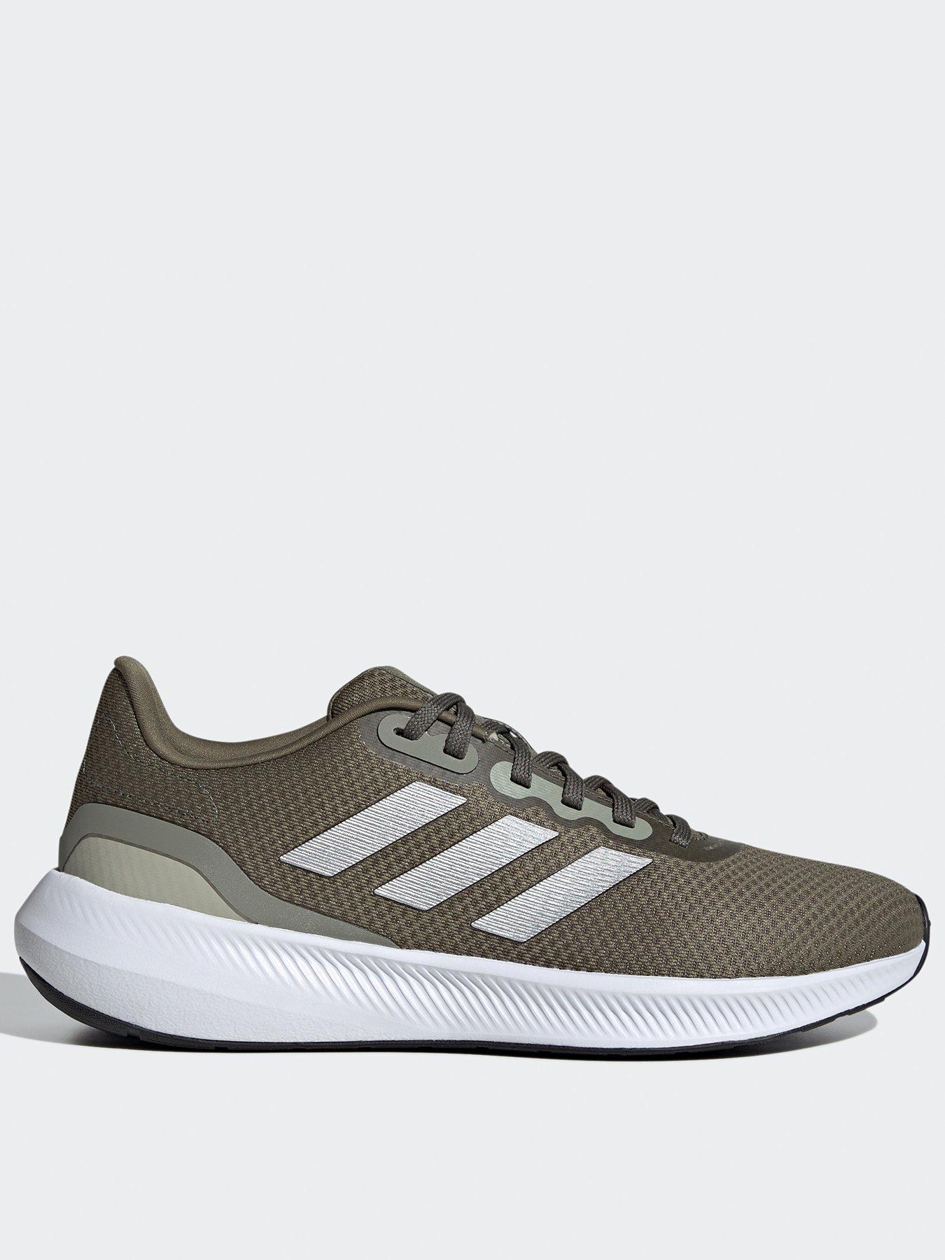 Khaki green hotsell adidas trainers mens