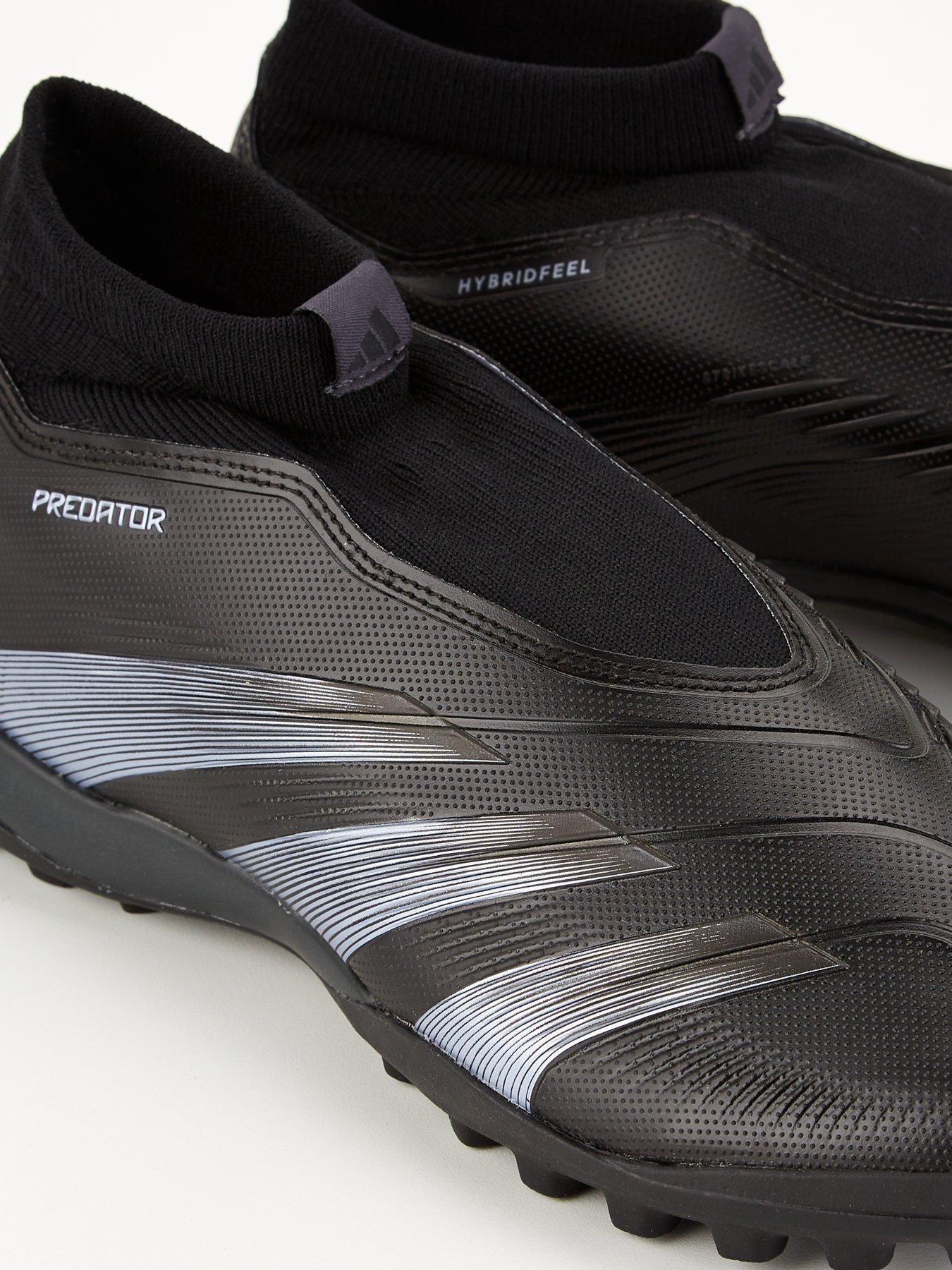 adidas Mens Predator Laceless Astro Turf Football Boot -black