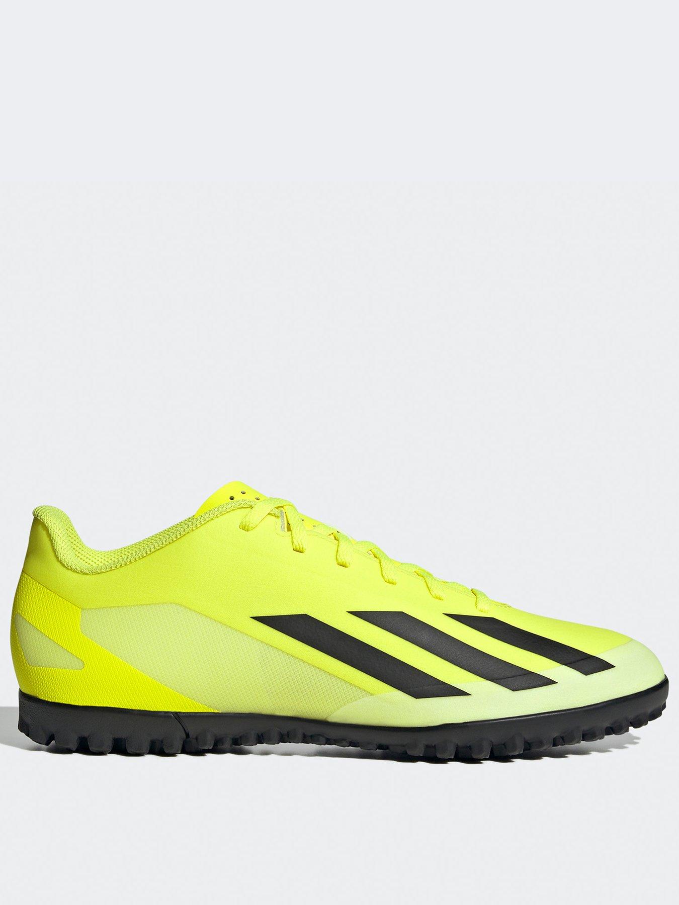 Adidas football boots yellow and clearance black