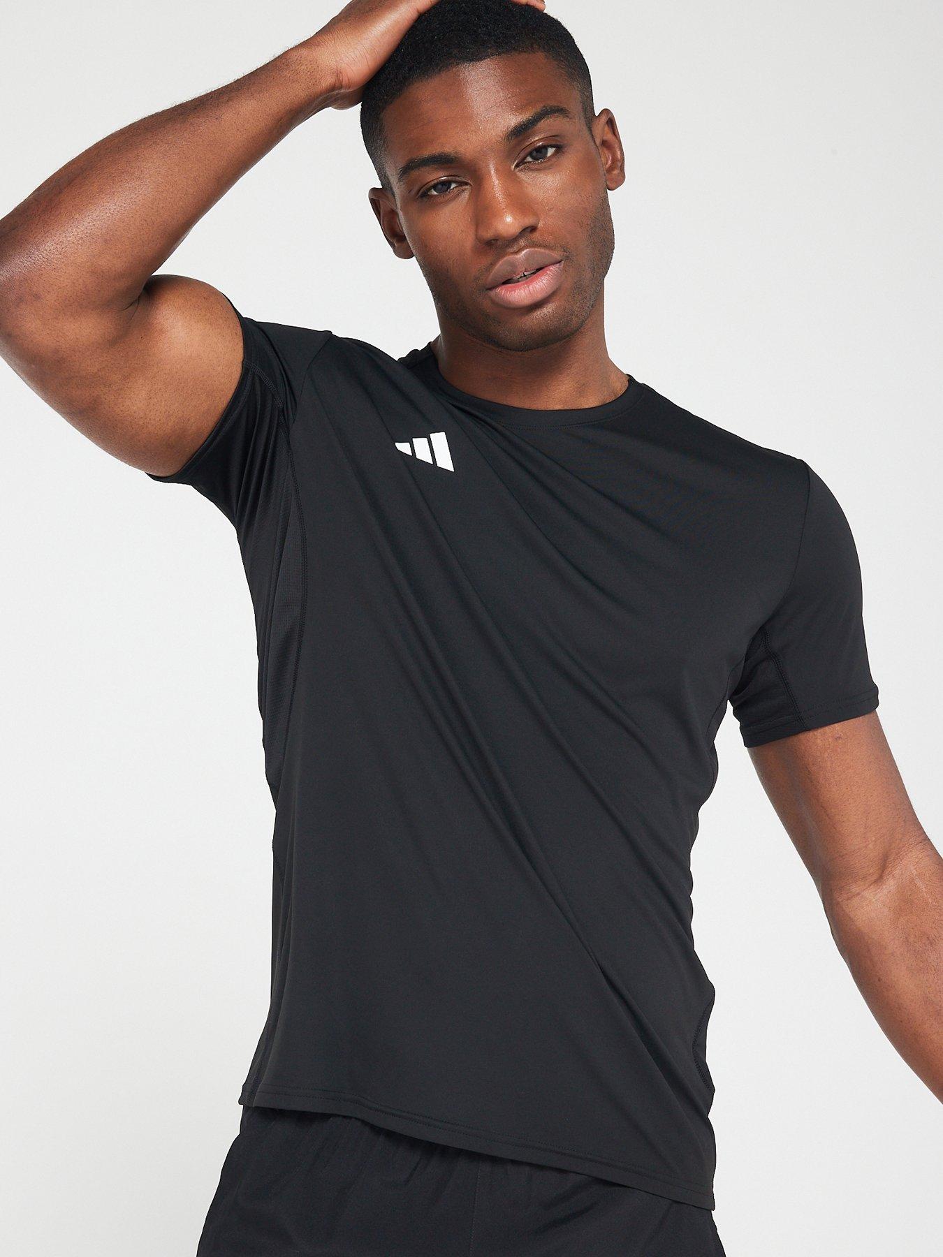 adidas Men's Running Adizero Tee - Black