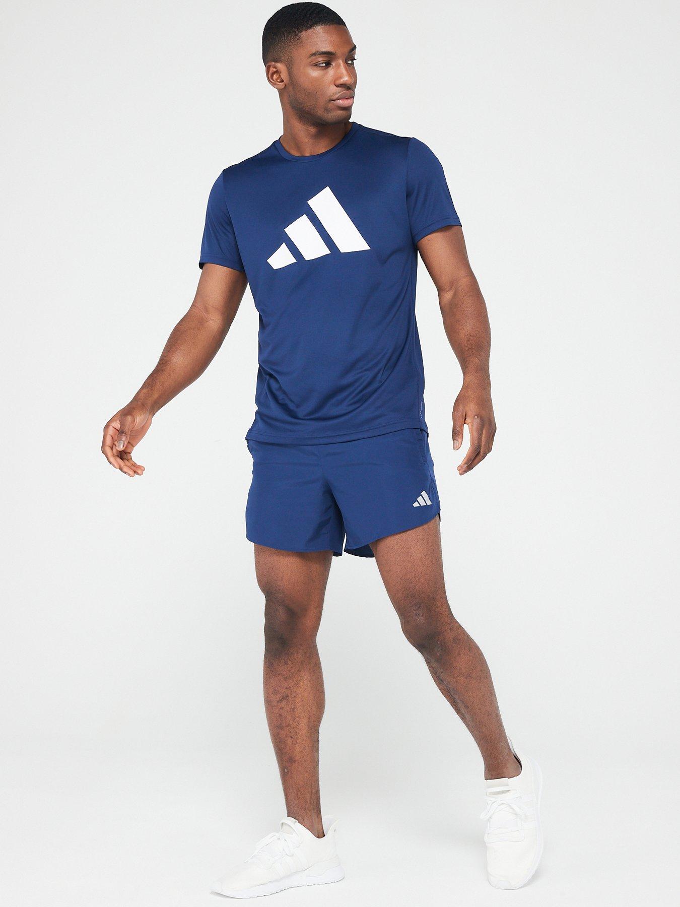 adidas Men's Running Run It Shorts Navy Littlewoods