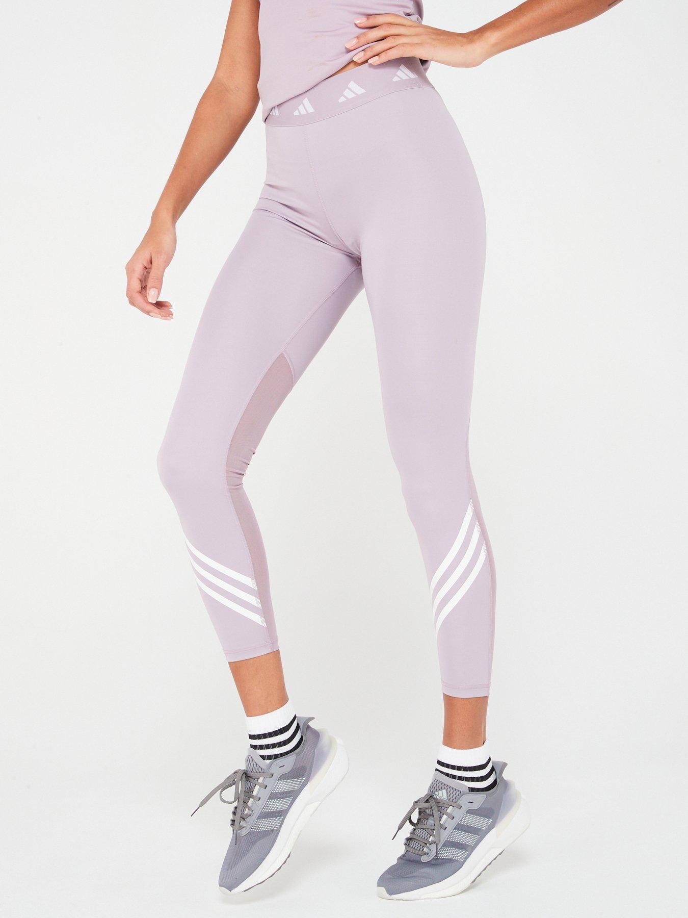 adidas Tailored HIIT Training 7/8 Leggings - Purple