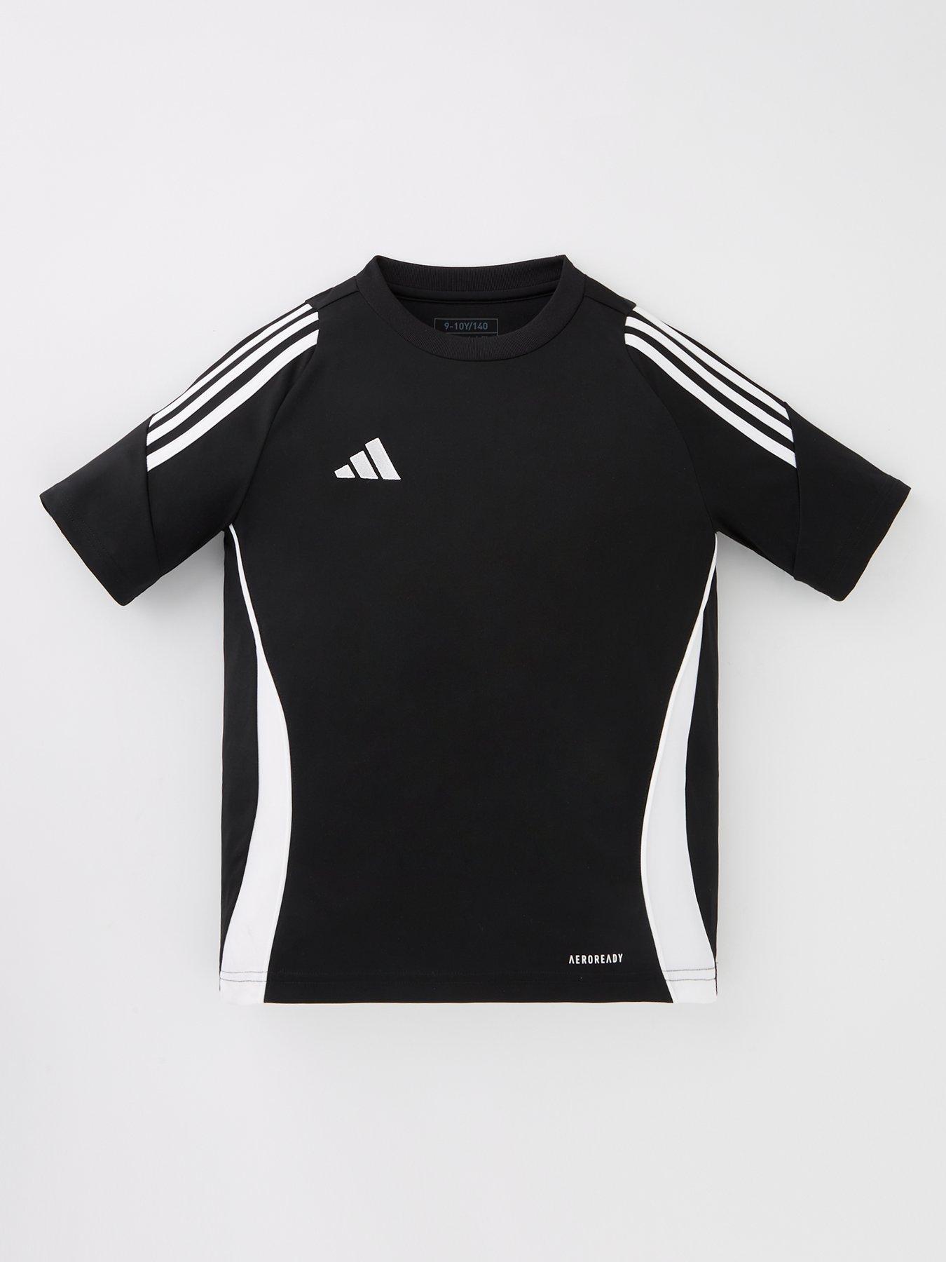 undefined Youth Tiro 24 Training Jersey - Black/white