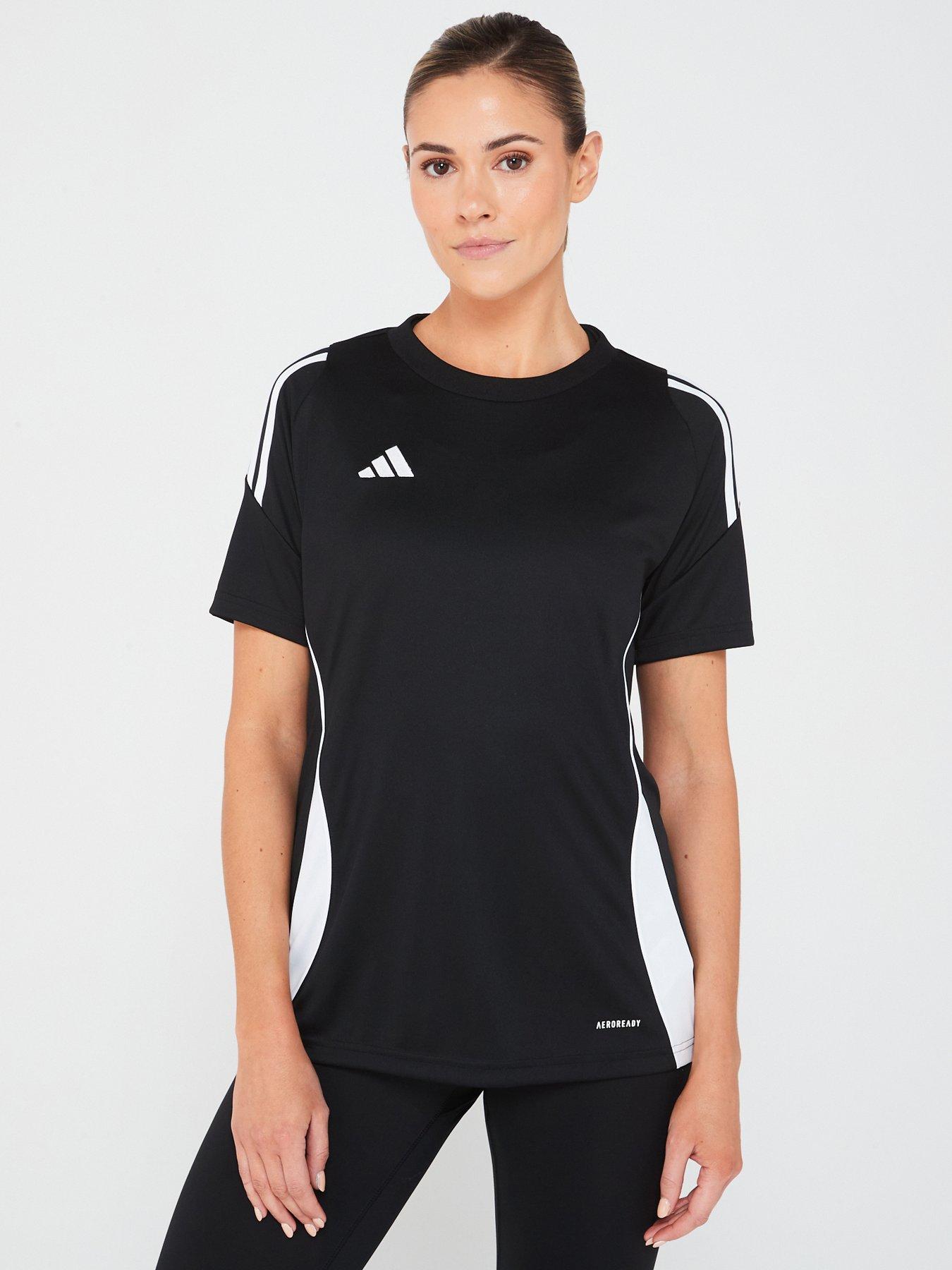 undefined Womens Tiro 24 Jersey -black/white