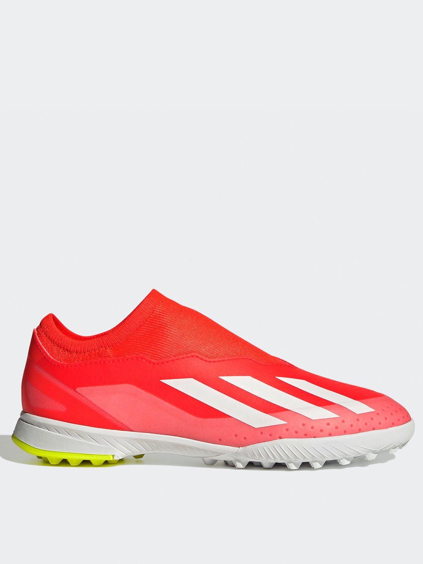 Adidas football boots no laces astro turf best sale